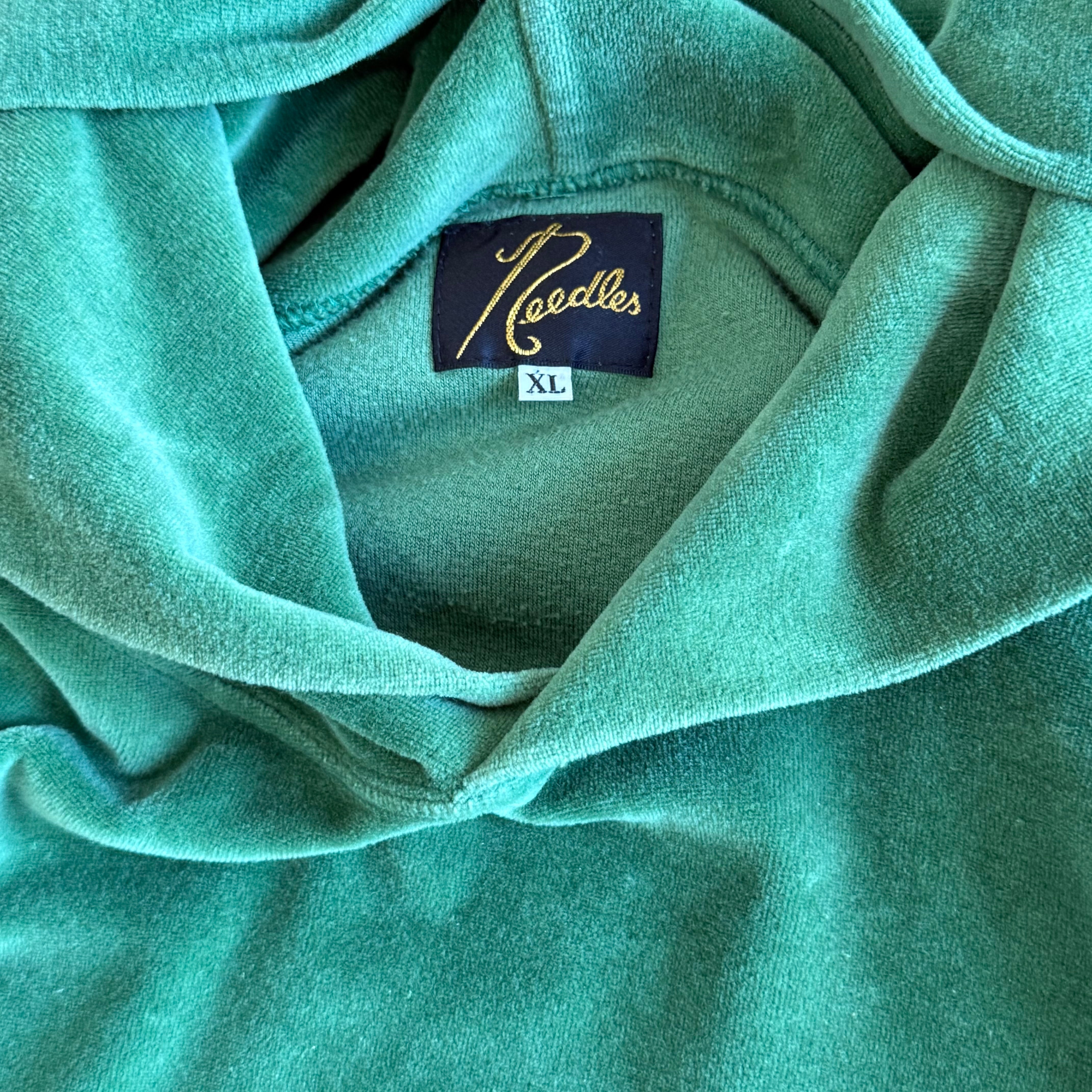 Final Blow - Needles Velour Hoodie Sz XL - 2