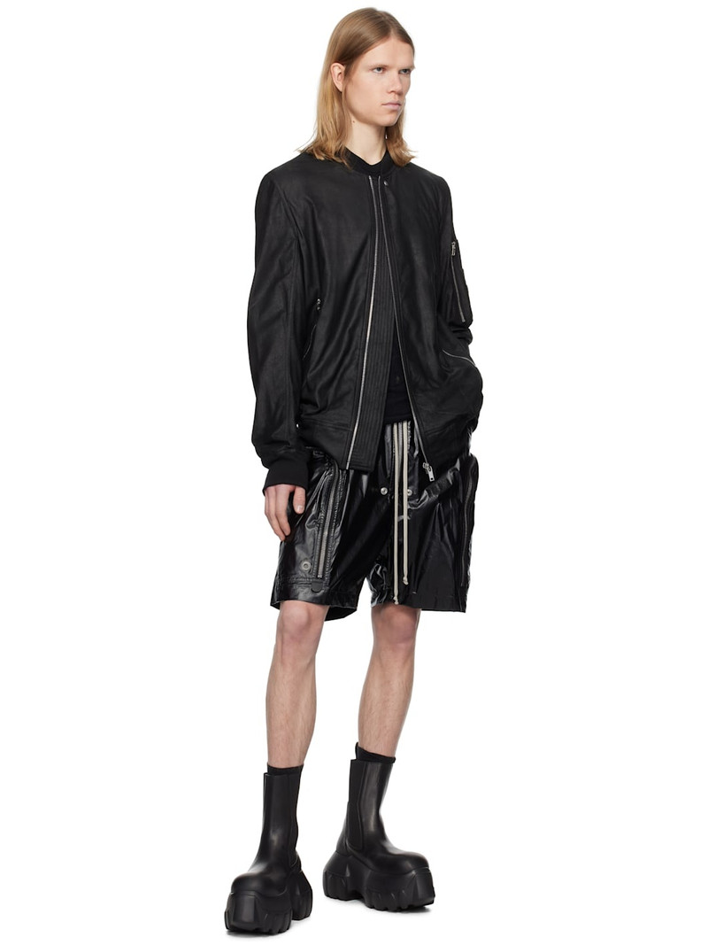 Rick Owens Black Hollywood Bauhaus Bela Shorts outlook