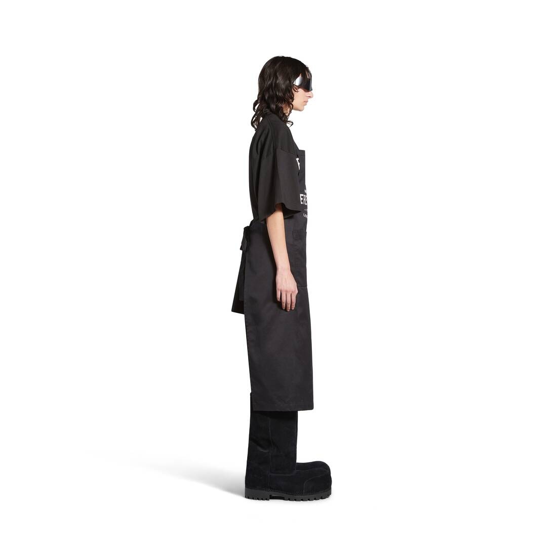 Erewhon® Los Angeles Apron in Black/white - 3
