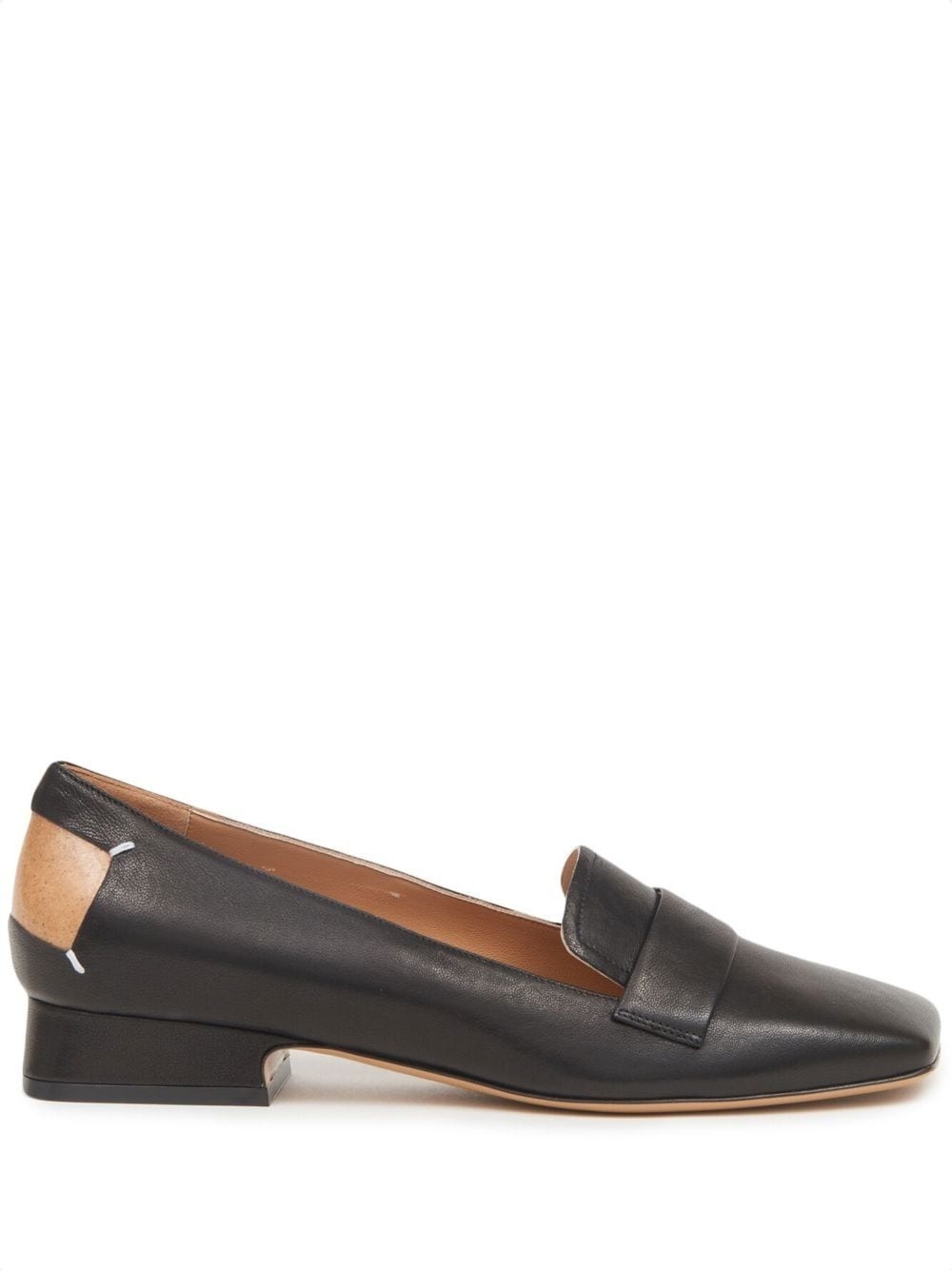 Four Stitches leather loafers - 1