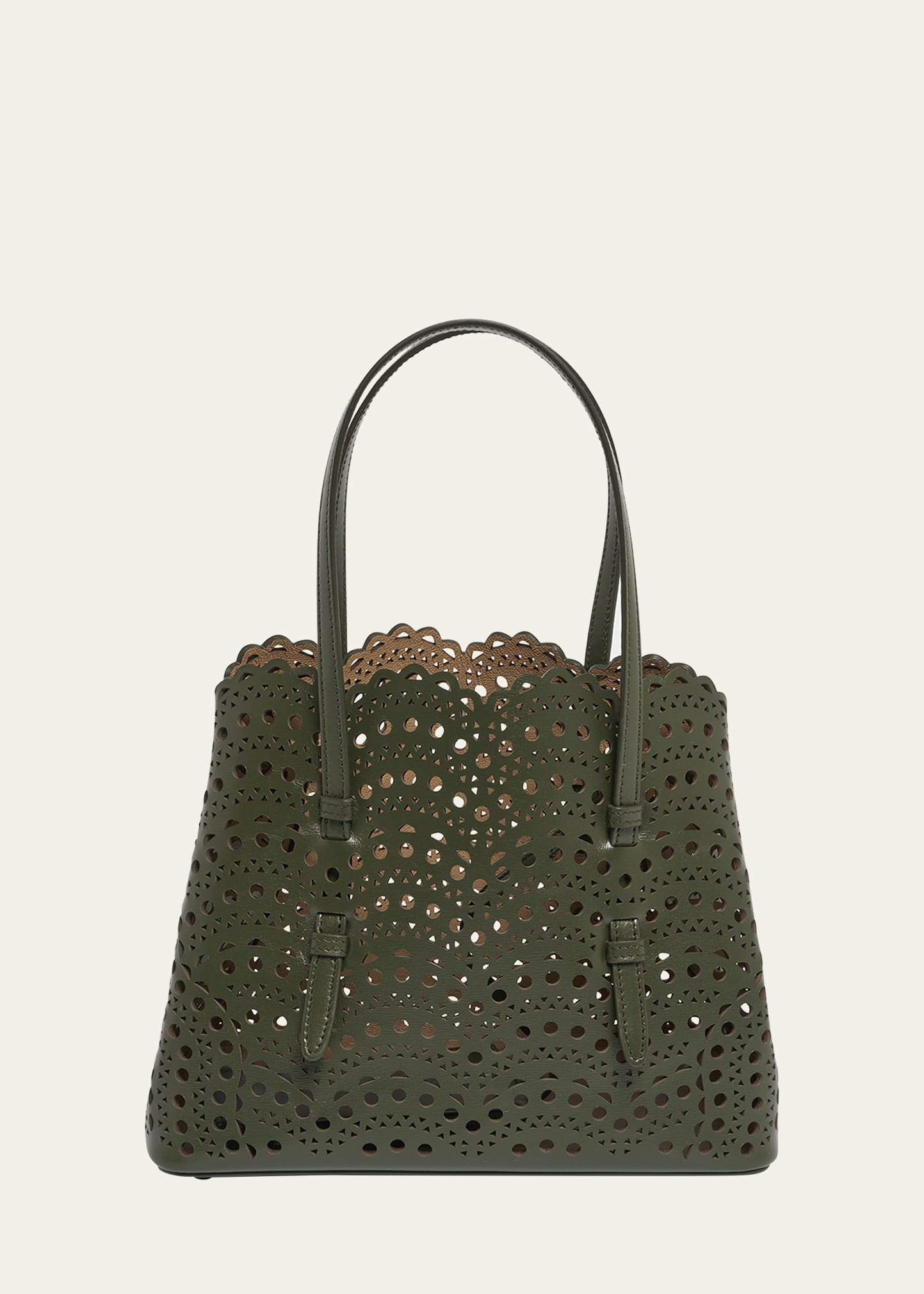 Mina 25 Tote Bag in Vienne Wave Perforated Leather - 1