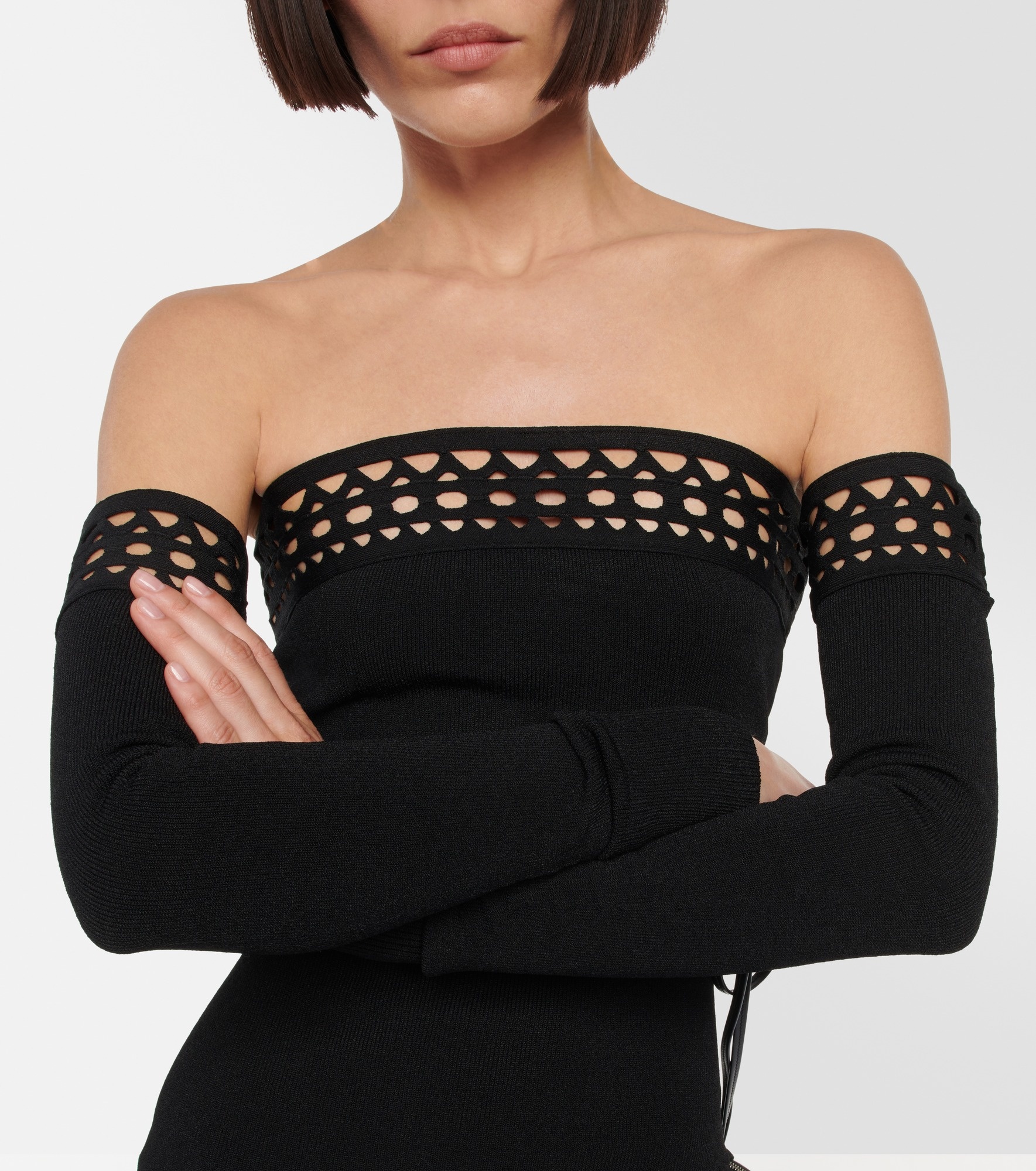 Vienne off-shoulder maxi dress - 4