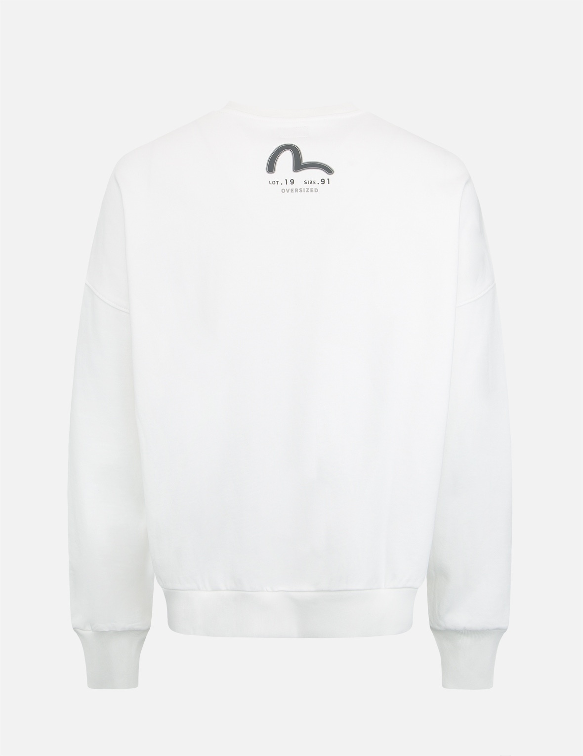 RETRO LOGO PRINT OVERSIZED SWEATSHIRT - 2