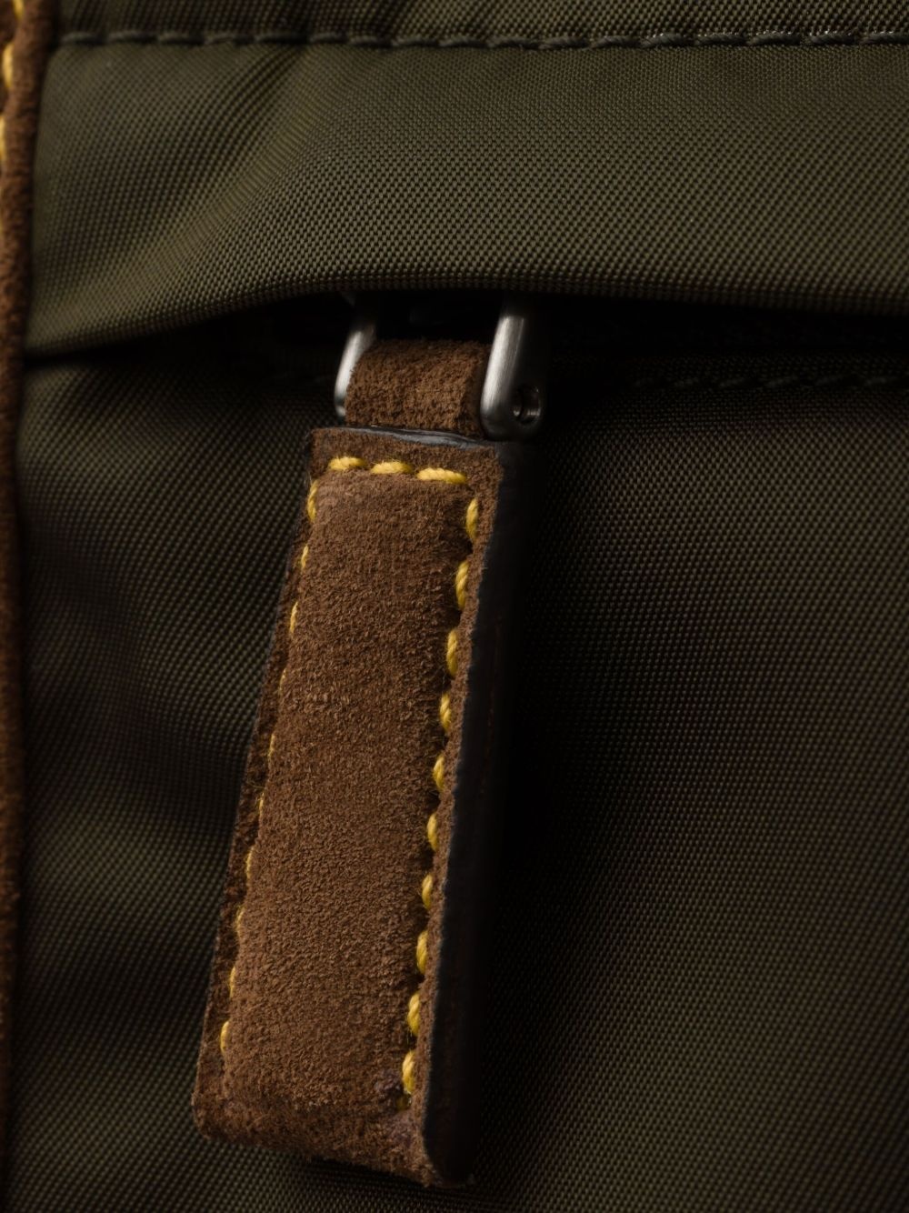 large triangle-logo messenger bag - 6