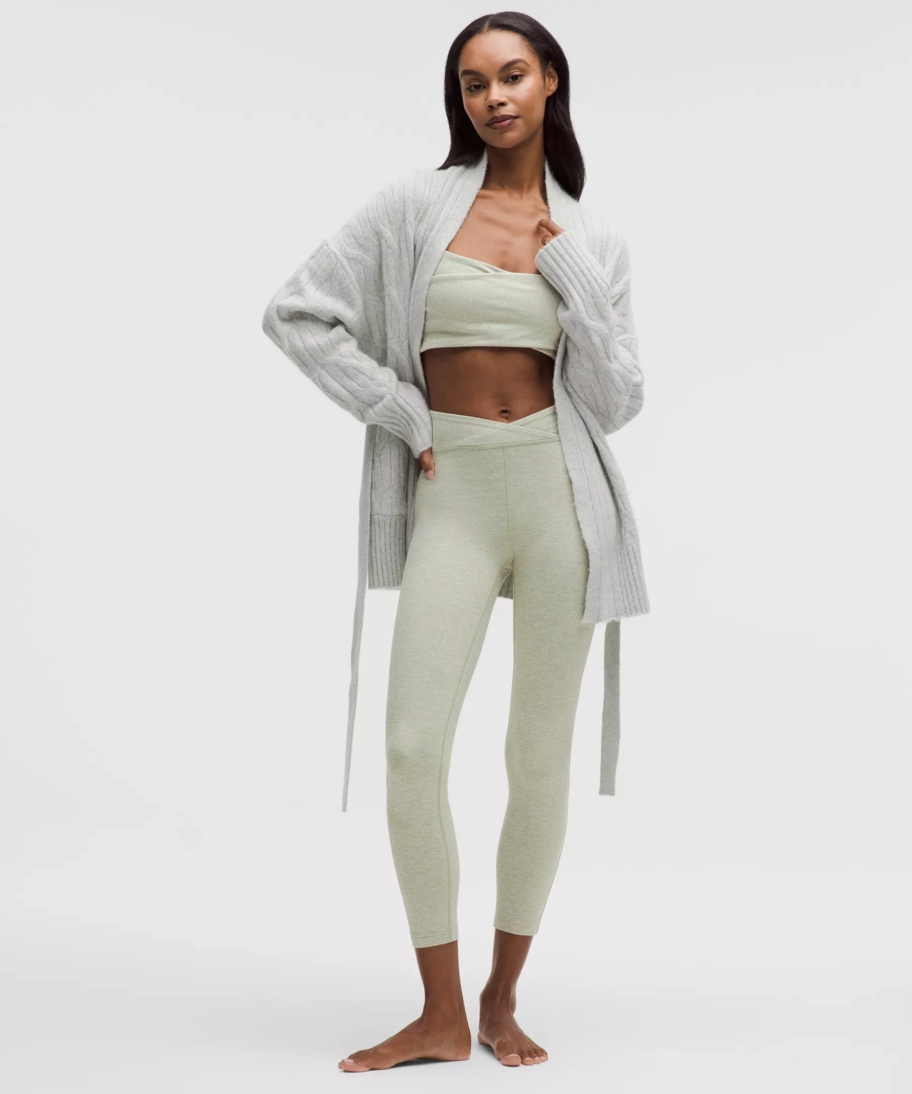 Softy Suedey Cross-Waist Tight 25" - 1