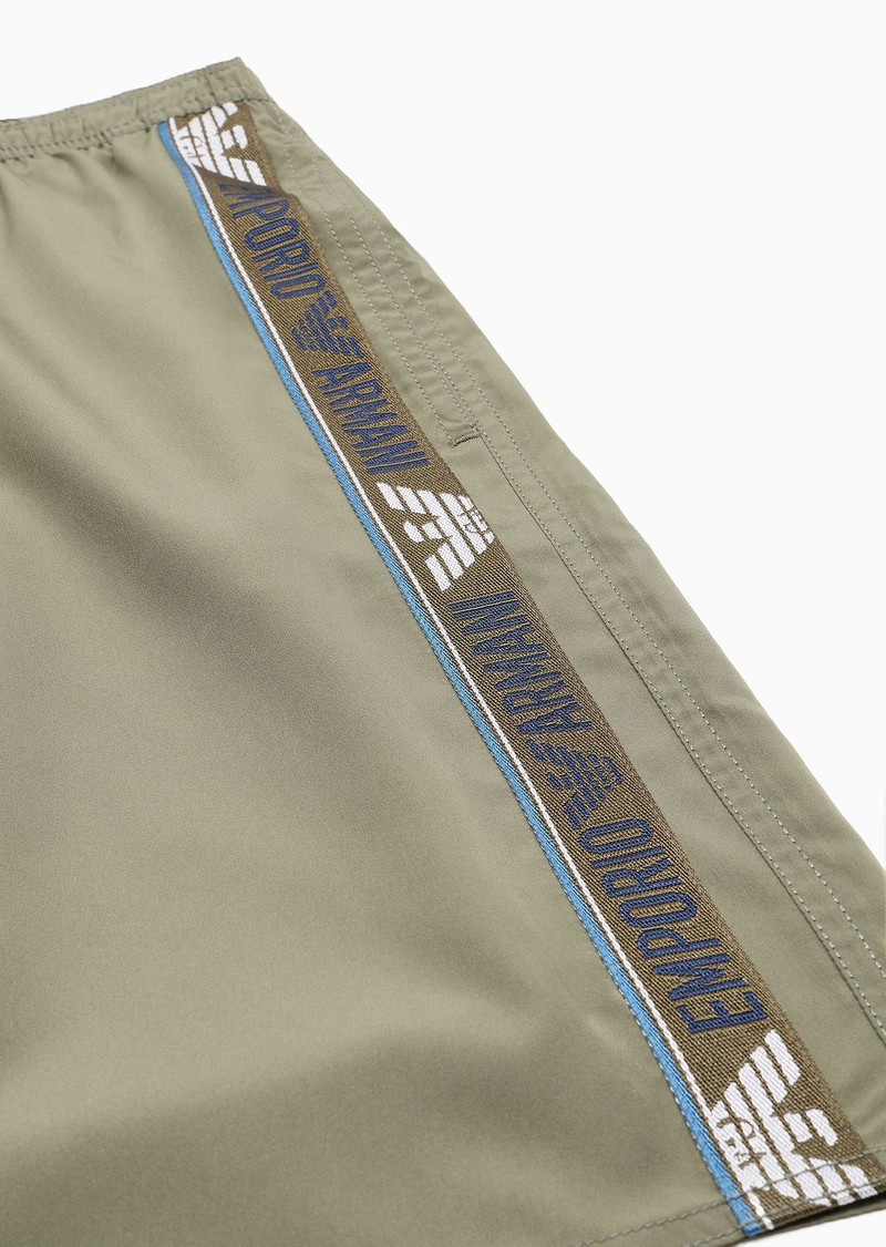 ASV recycled fabric boardshorts with logotape band 4