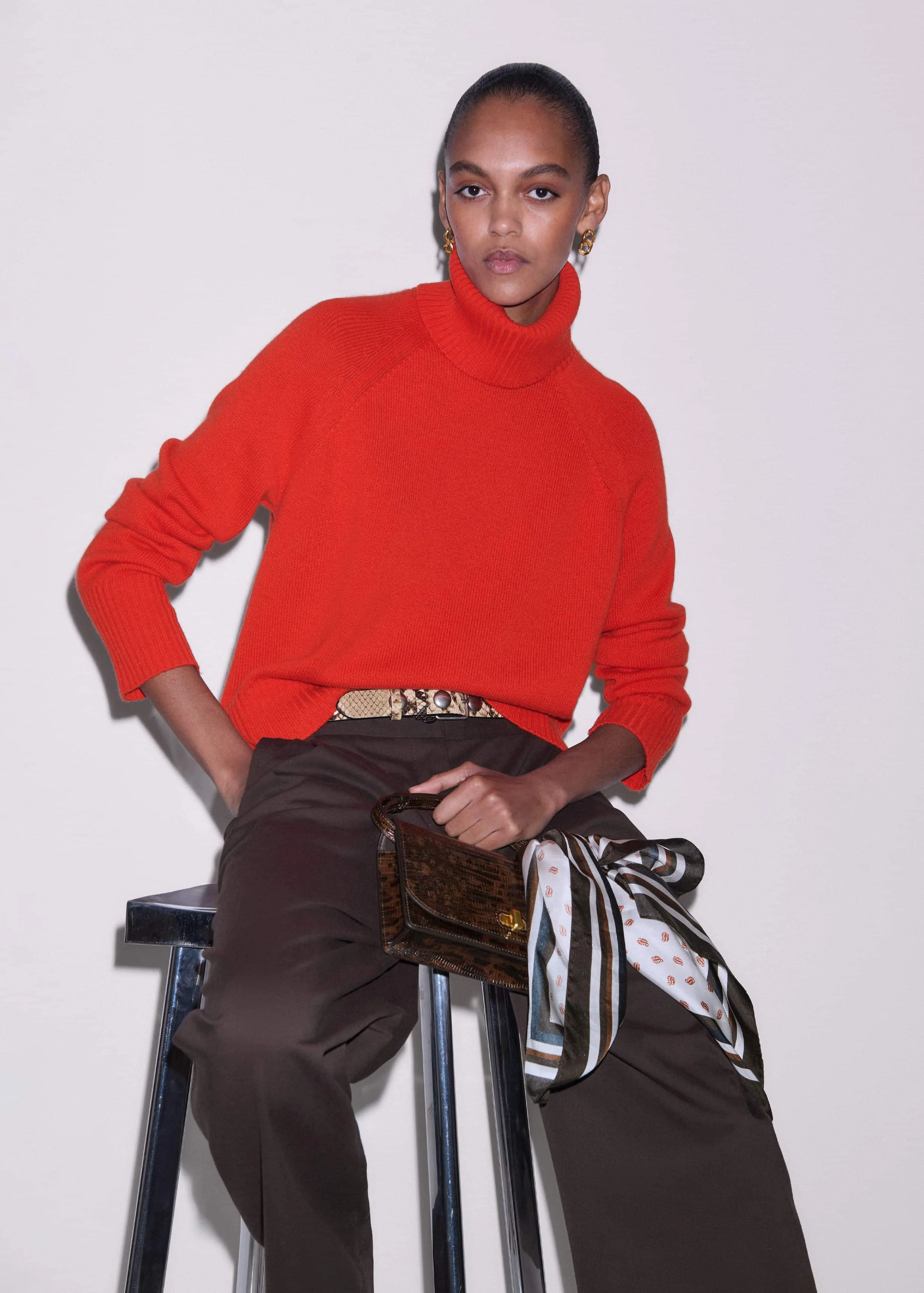 Raglan Sweater + Snood - 1