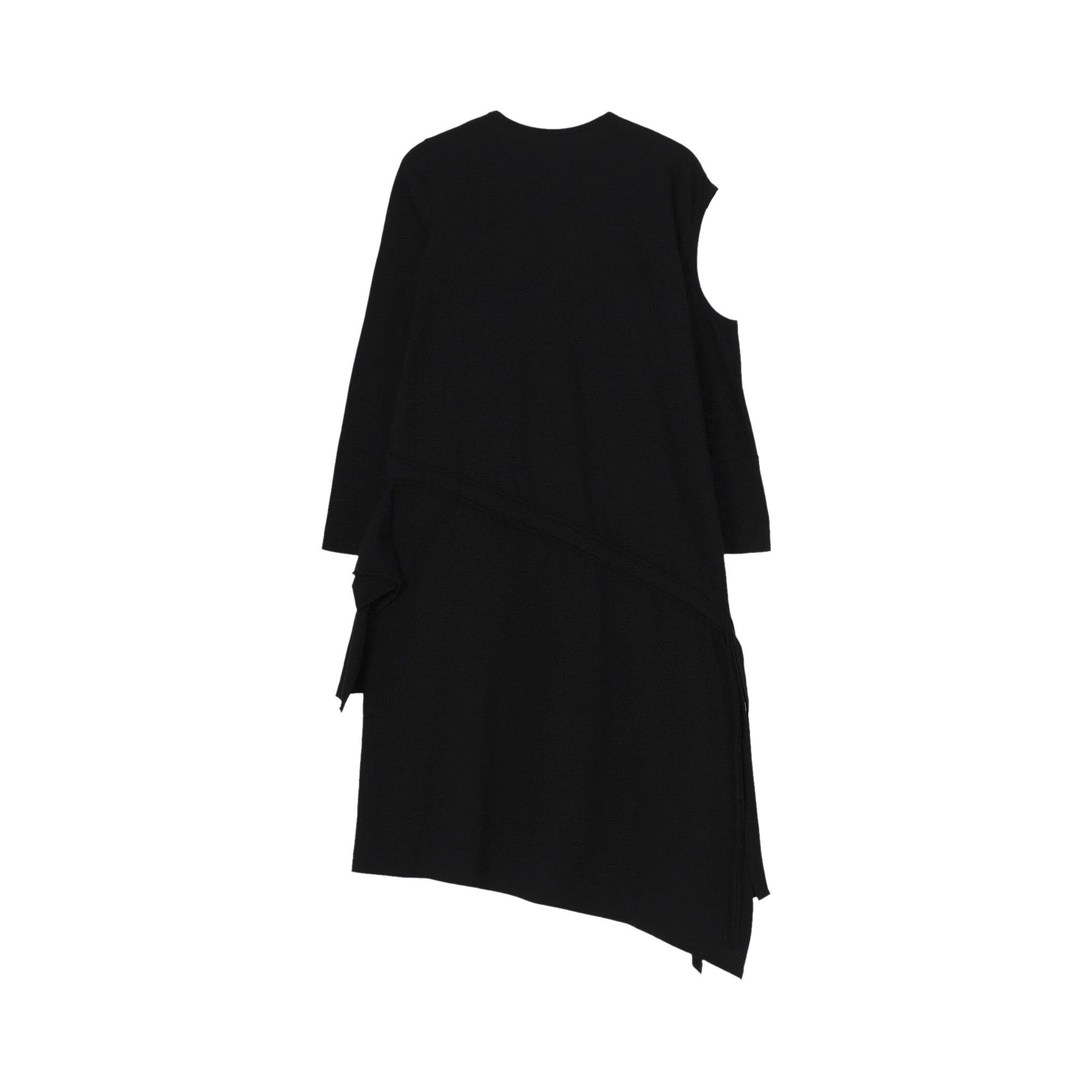 Yohji Yamamoto Print Detail Dress 'Black' - 2