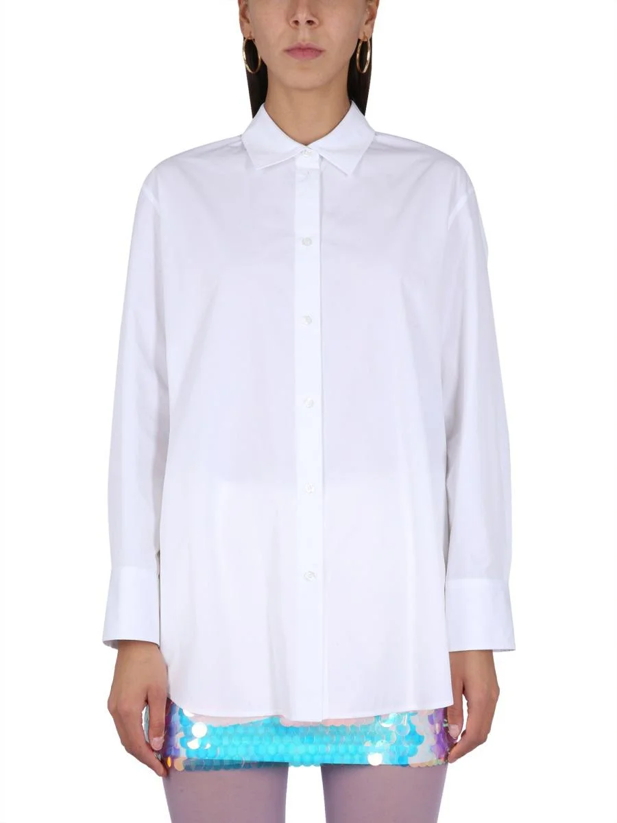 NINA RICCI SHIRT WITH LOGO - 1