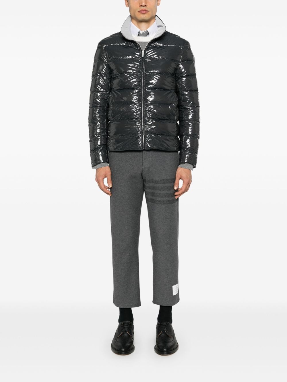 reversible zip-up puffer jacket - 2