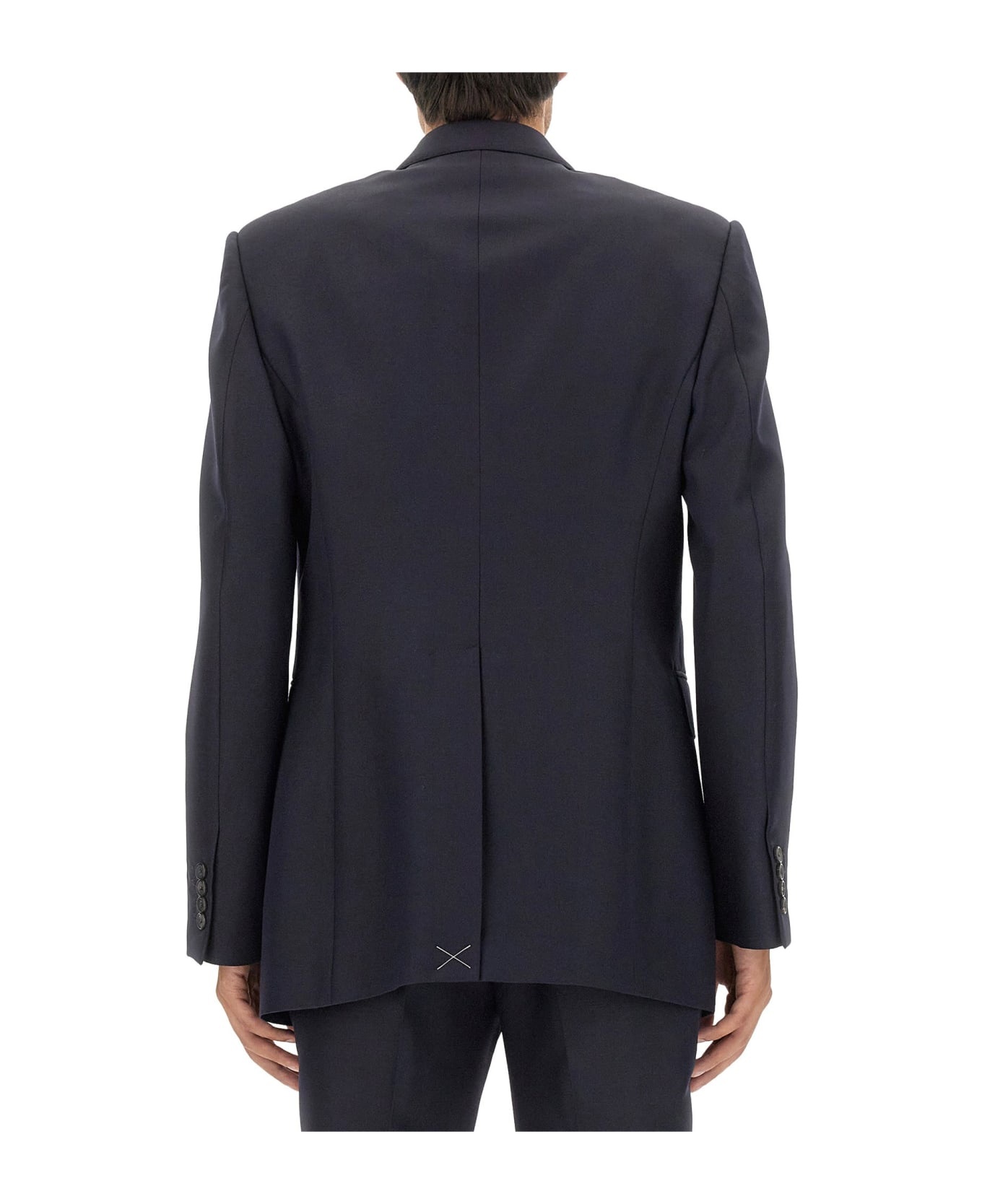 Double-breasted Buttoned Blazer - 2