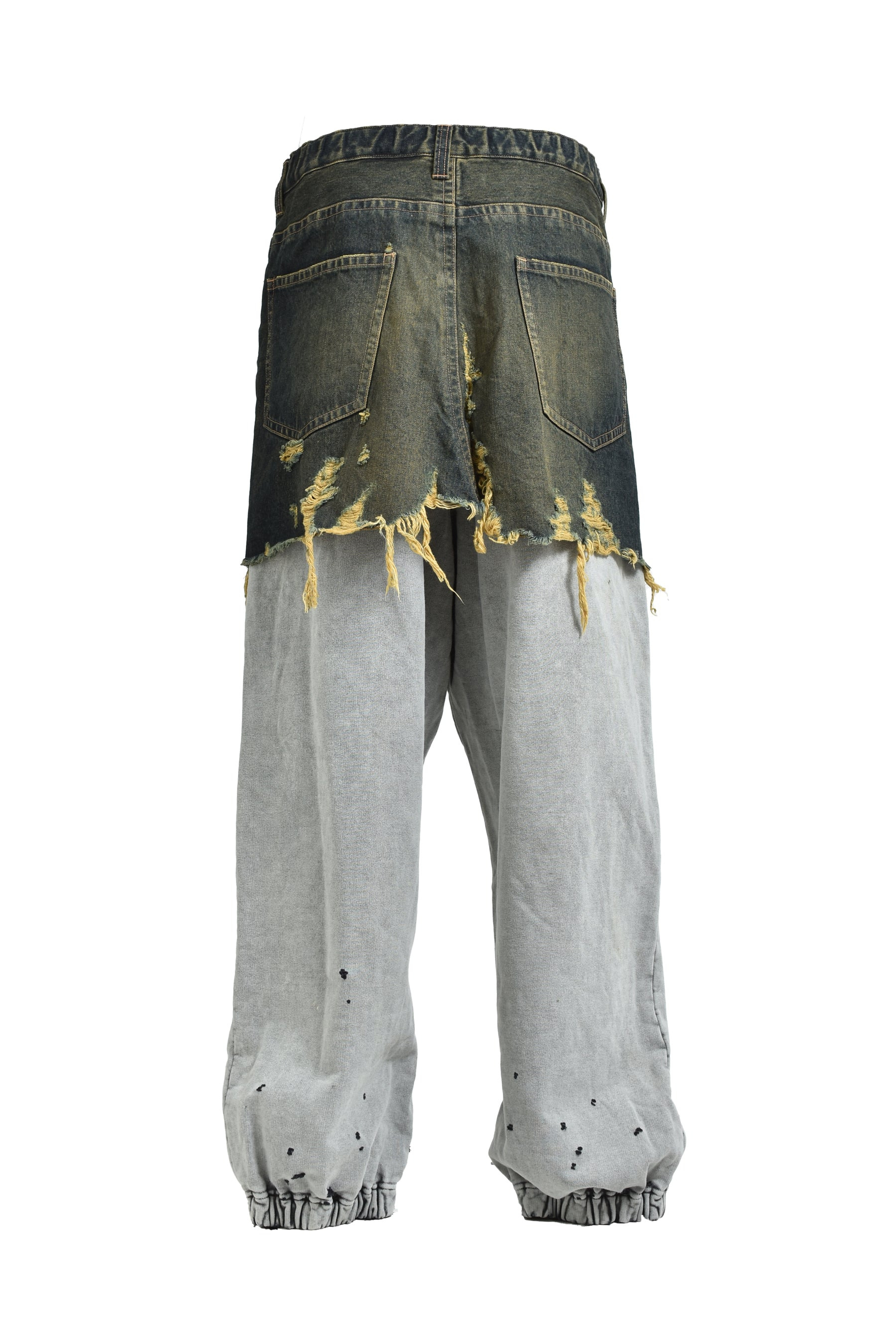 WAIST LAYERED JEANS / IND - 6