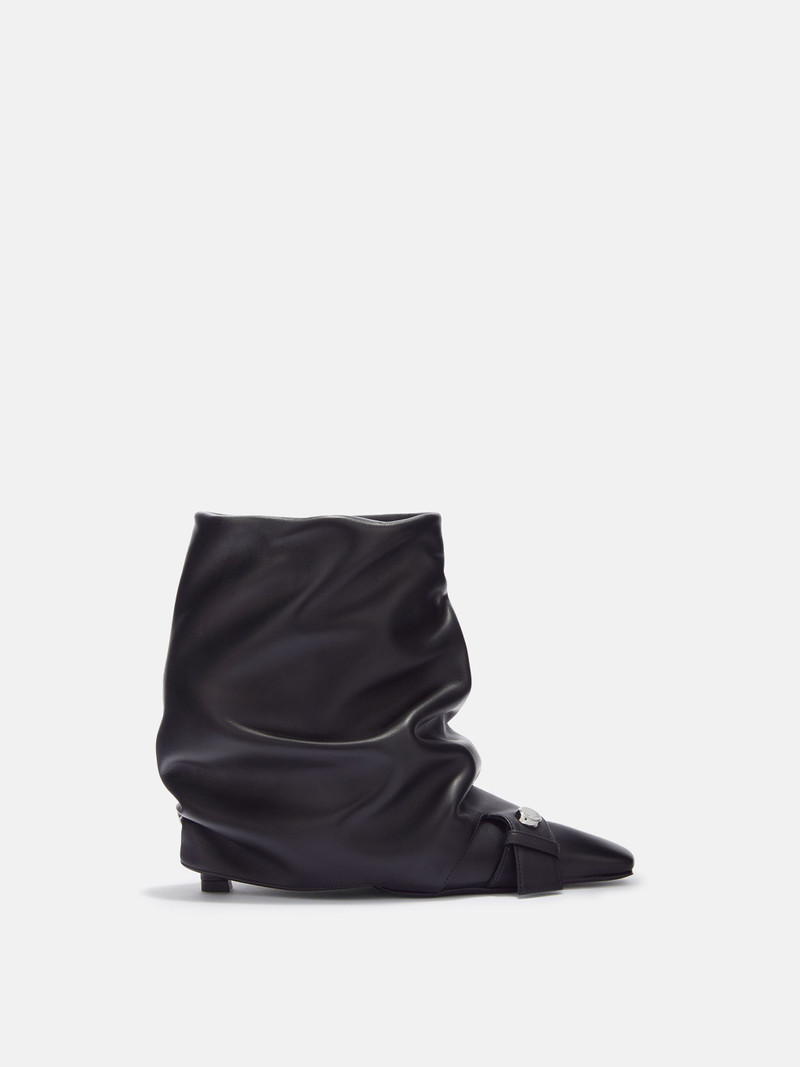 ''JUNO'' BLACK ANKLE BOOT 1