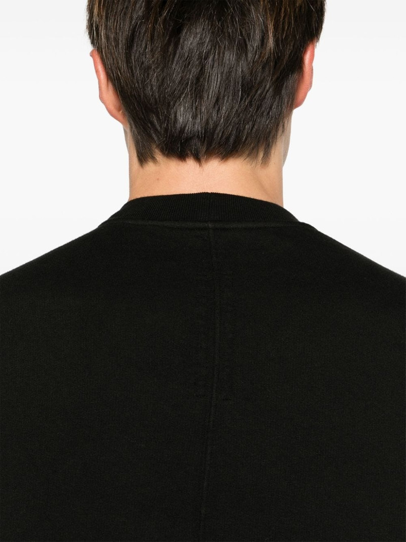 panelled organic-cotton sweatshirt 5