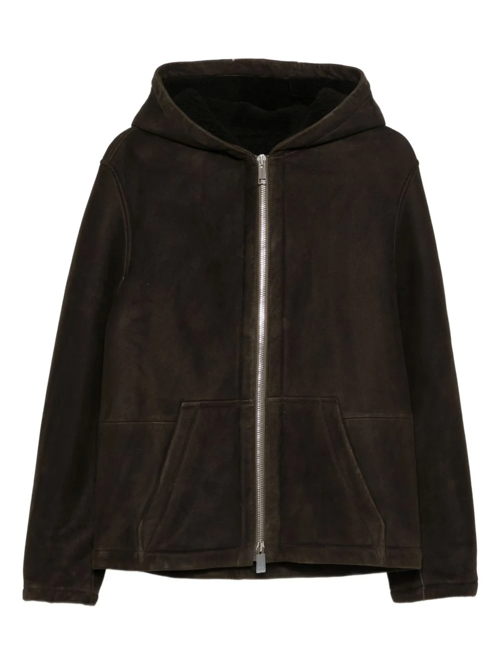 hooded zip jacket - 1