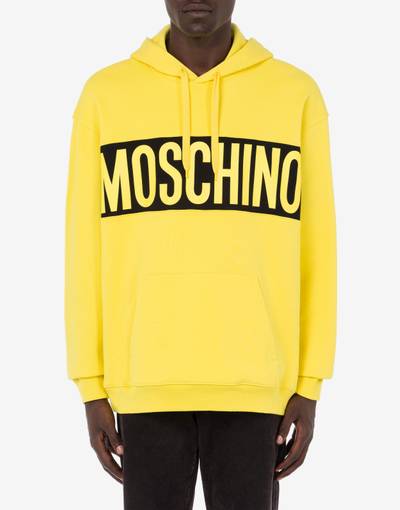 Moschino HOODIE WITH LOGO AND BAND outlook