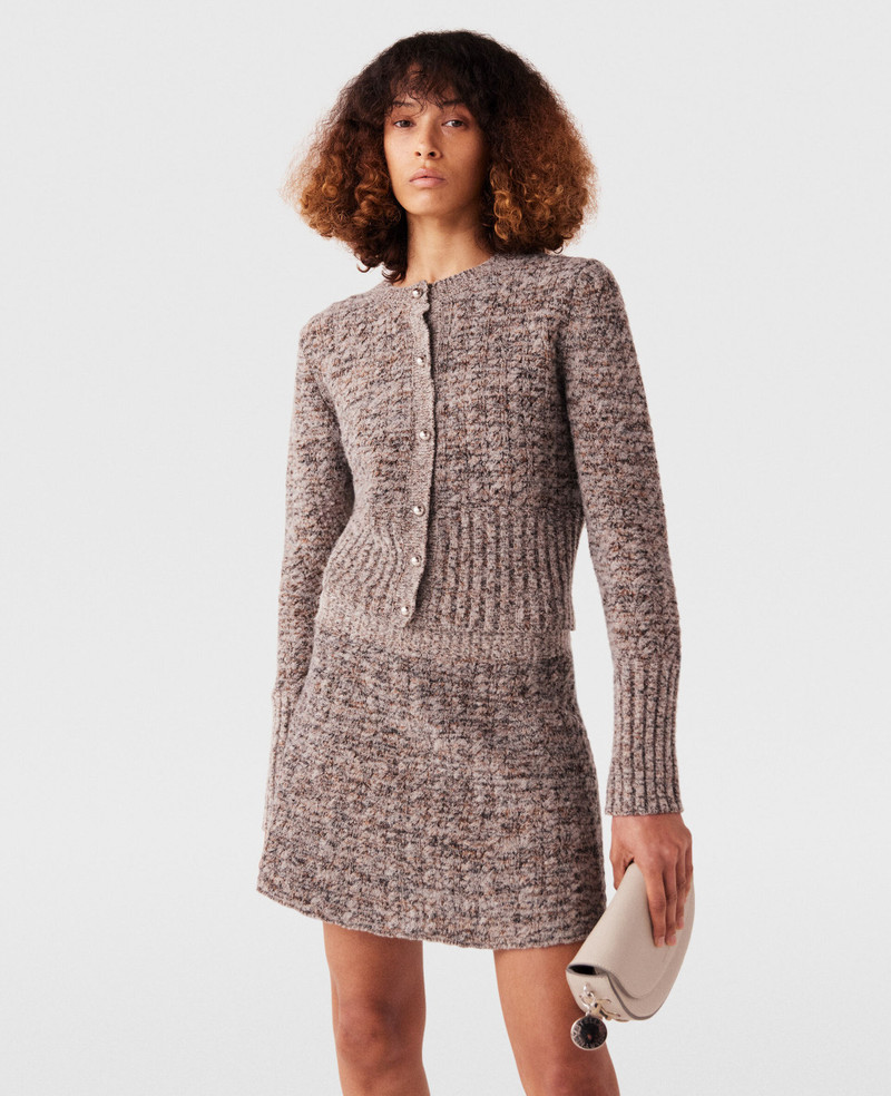 Ribbed Chunky Knit Cardigan 1
