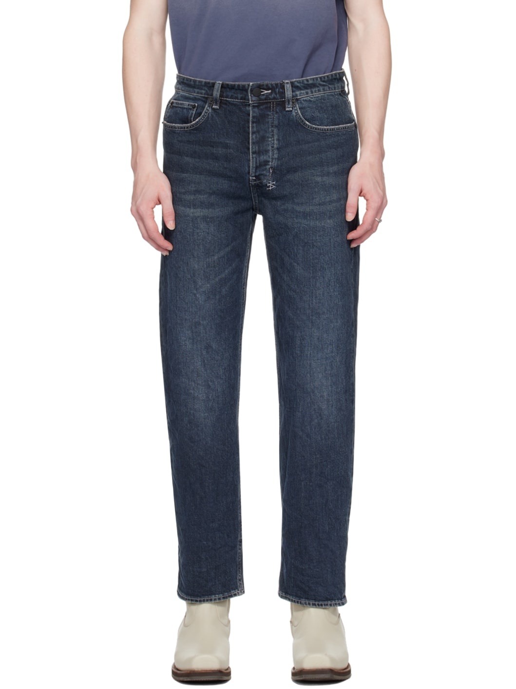 Blue Hazlow Jeans - 1