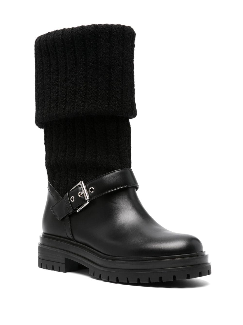 buckle-detail boots - 2