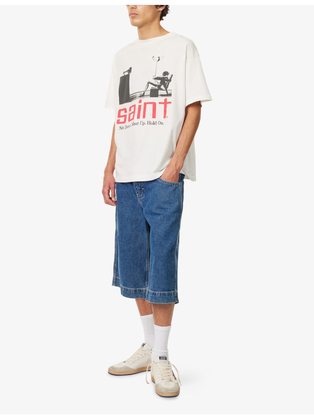 Graphic-Print Crewneck Cotton T-Shirt - 2