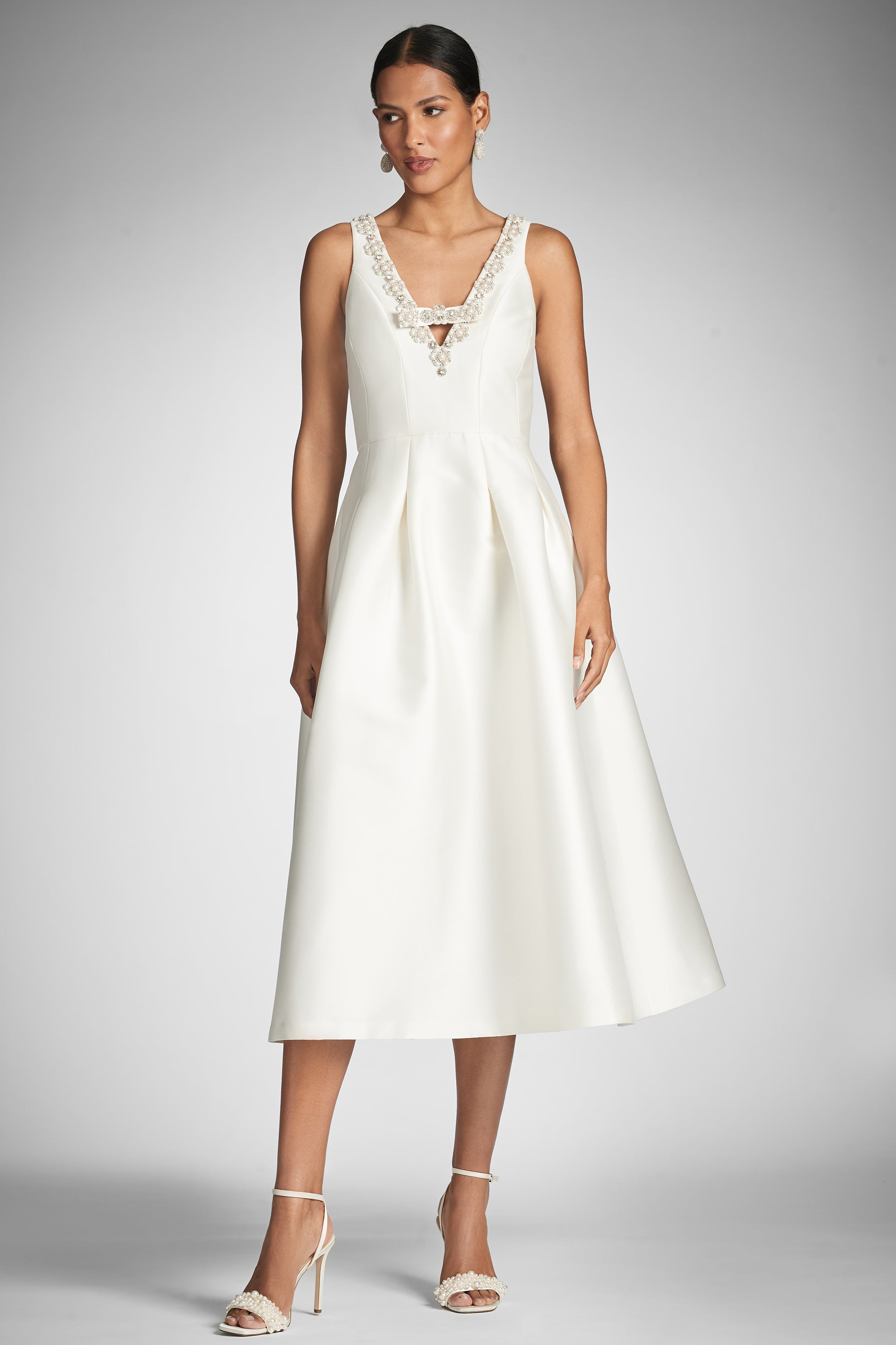 Millie Dress - Off White - 4