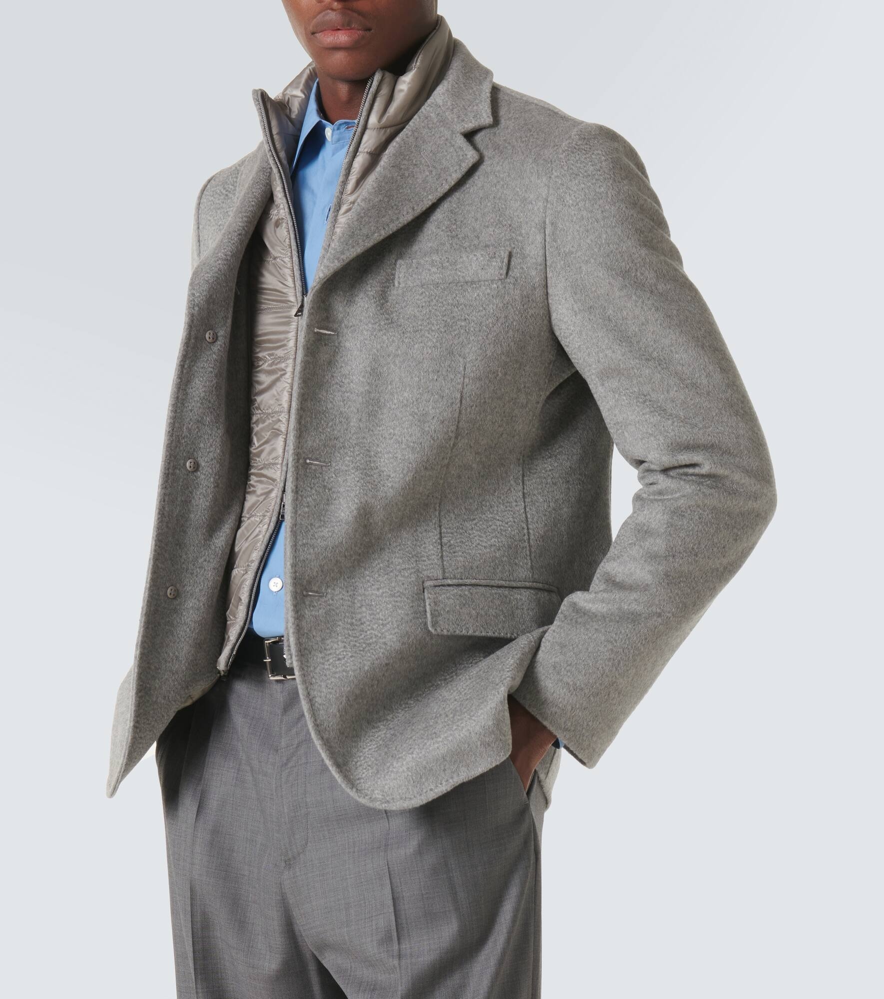 Cashmere blazer - 5