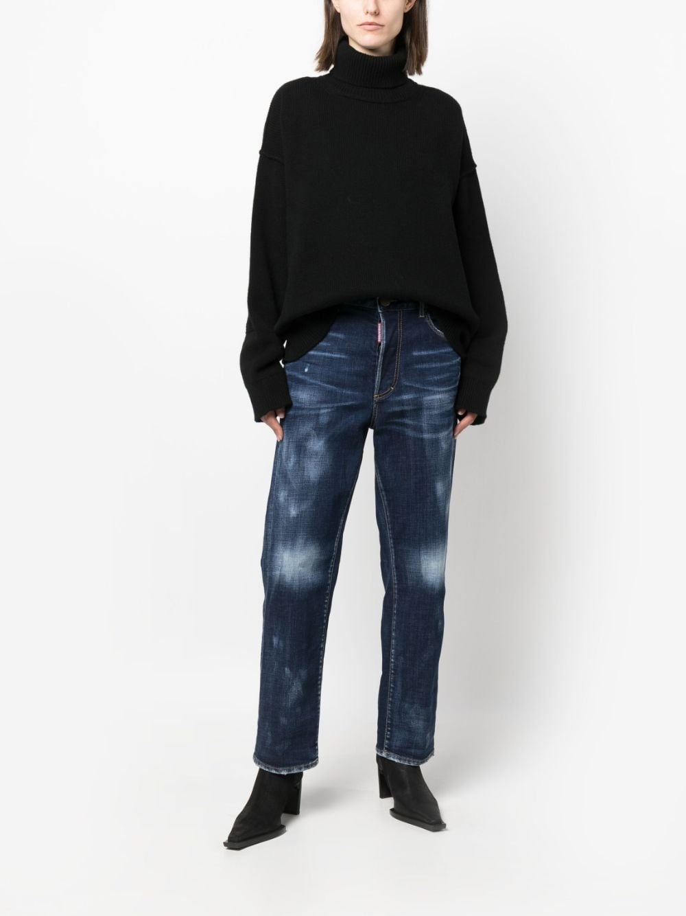 straight-leg jeans - 2