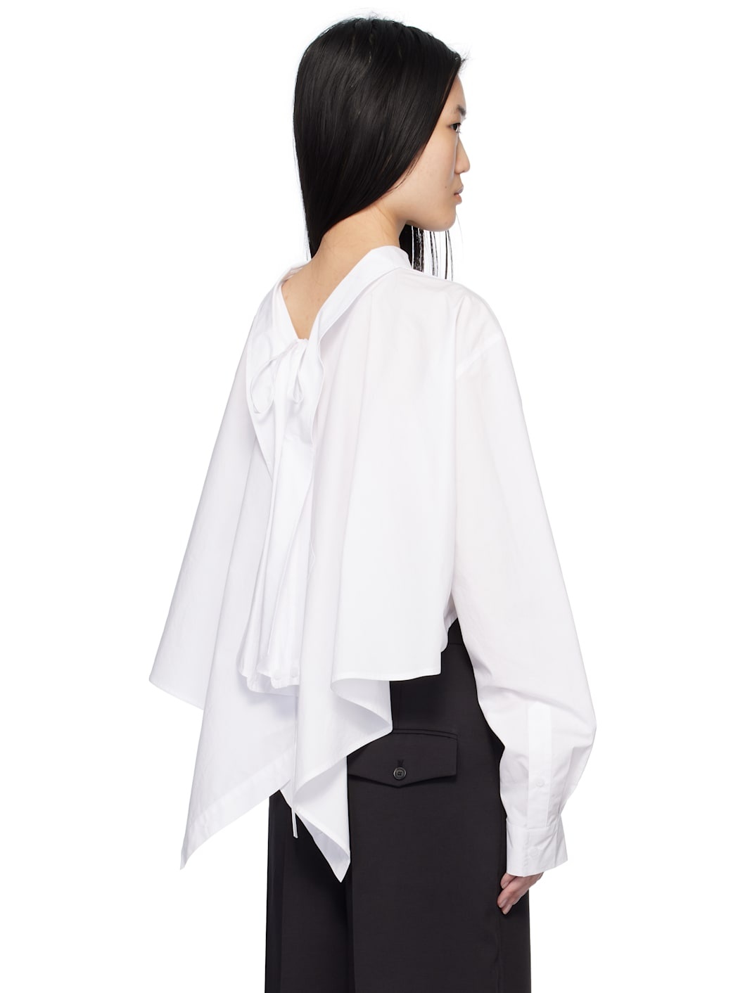 White Two Way Shirt - 3