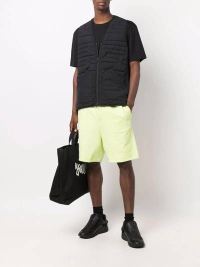 Y-3 knee-length cotton shorts outlook