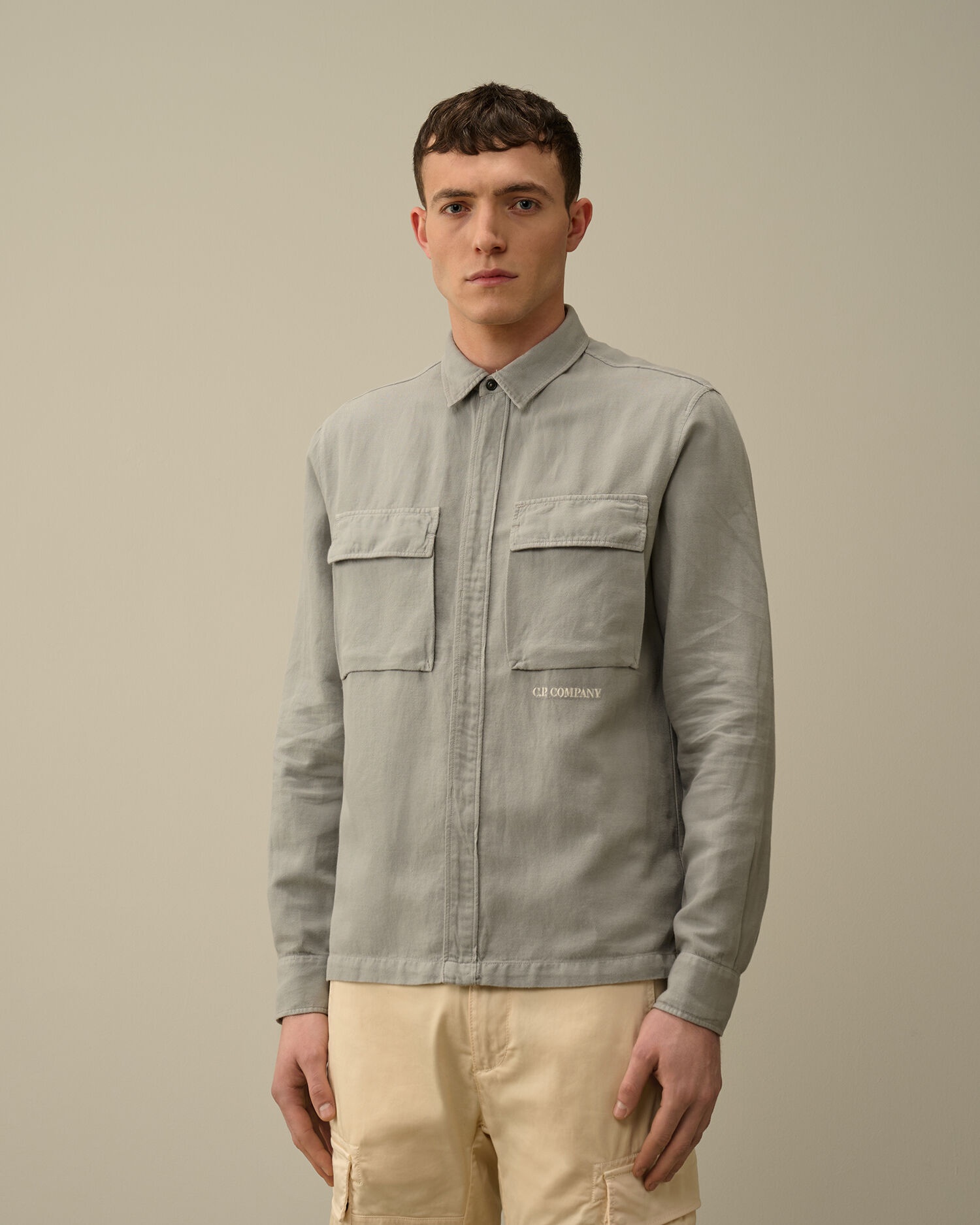 Broken Linen/Cotton Shirt - 2