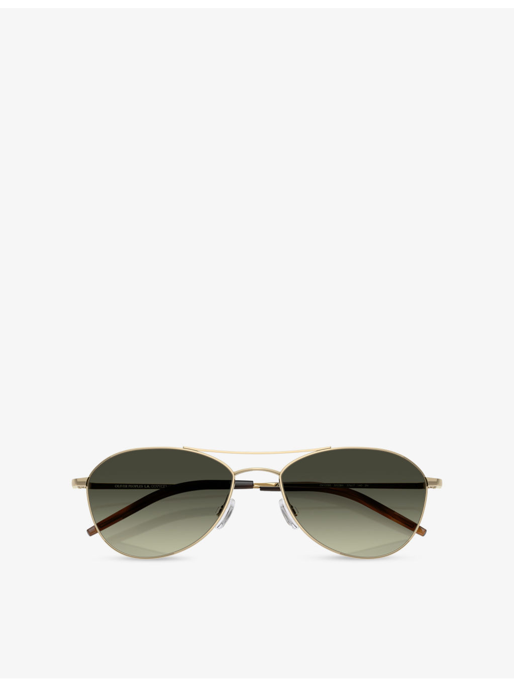 OV1358S Aero II Pilot-Frame Steel Sunglasses - 5