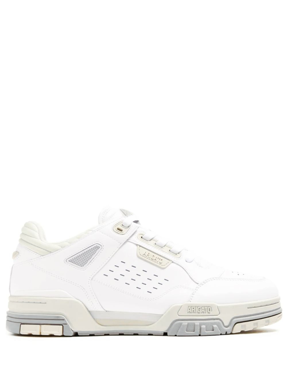 panelled low-top sneakers - 1
