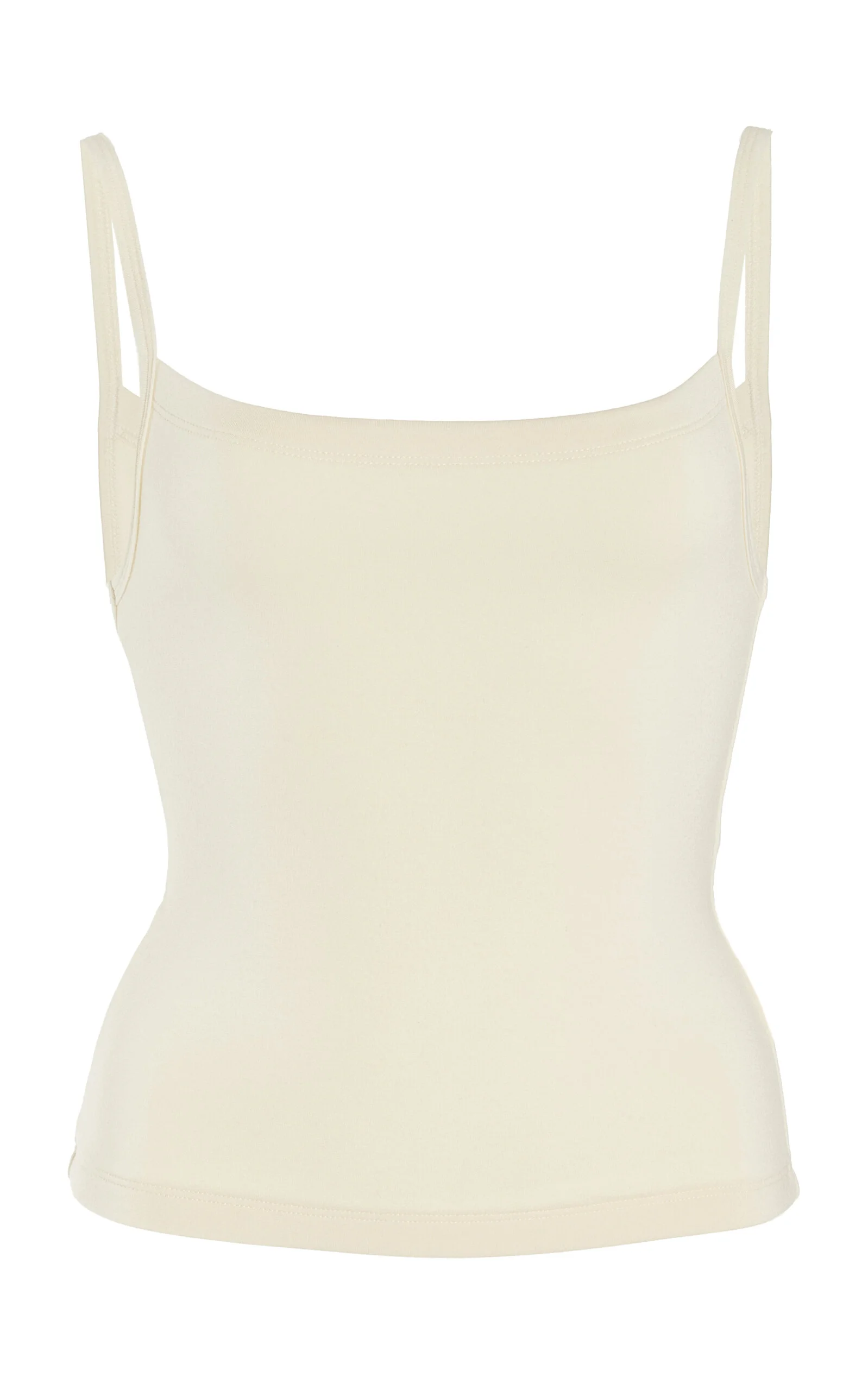 90's Jersey Tank Top ivory - 1
