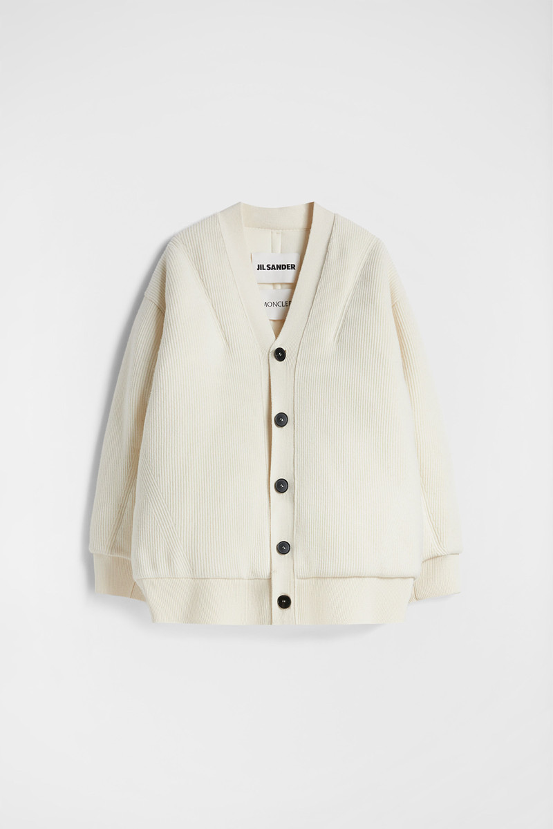 Padded Wool Cardigan 1