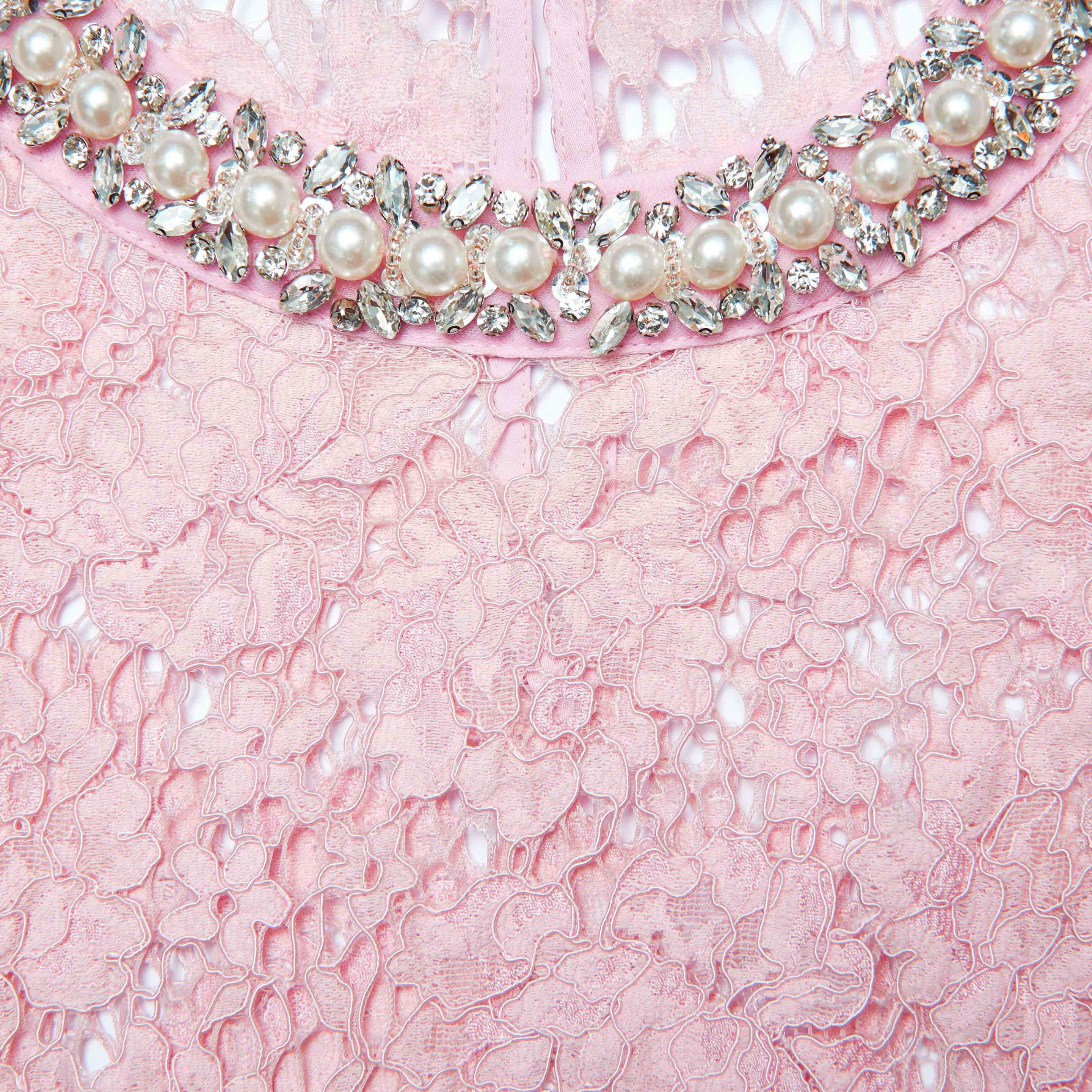 Pink Lace Top - 5