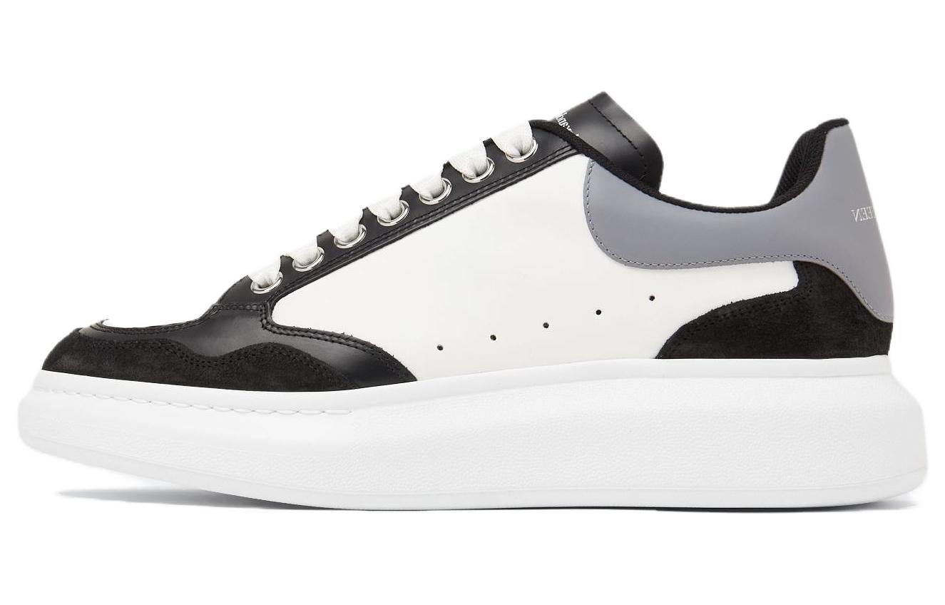 Alexander McQueen Colour-Block Low-Top Sneakers 'White Grey Black' 757710WIA5V1142 - 2