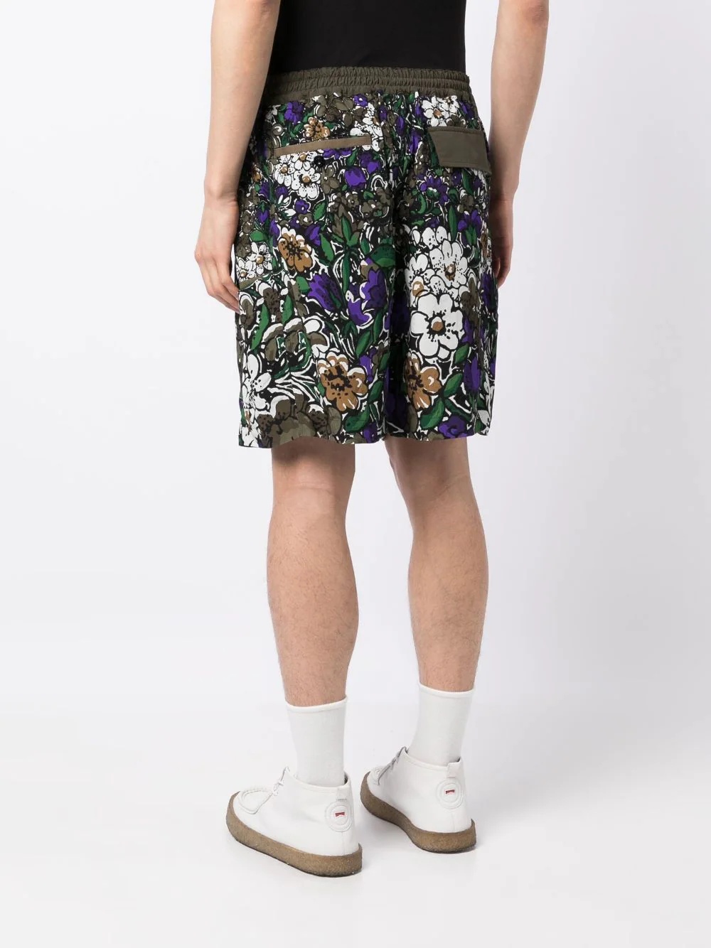 Floral Print Shorts - 4
