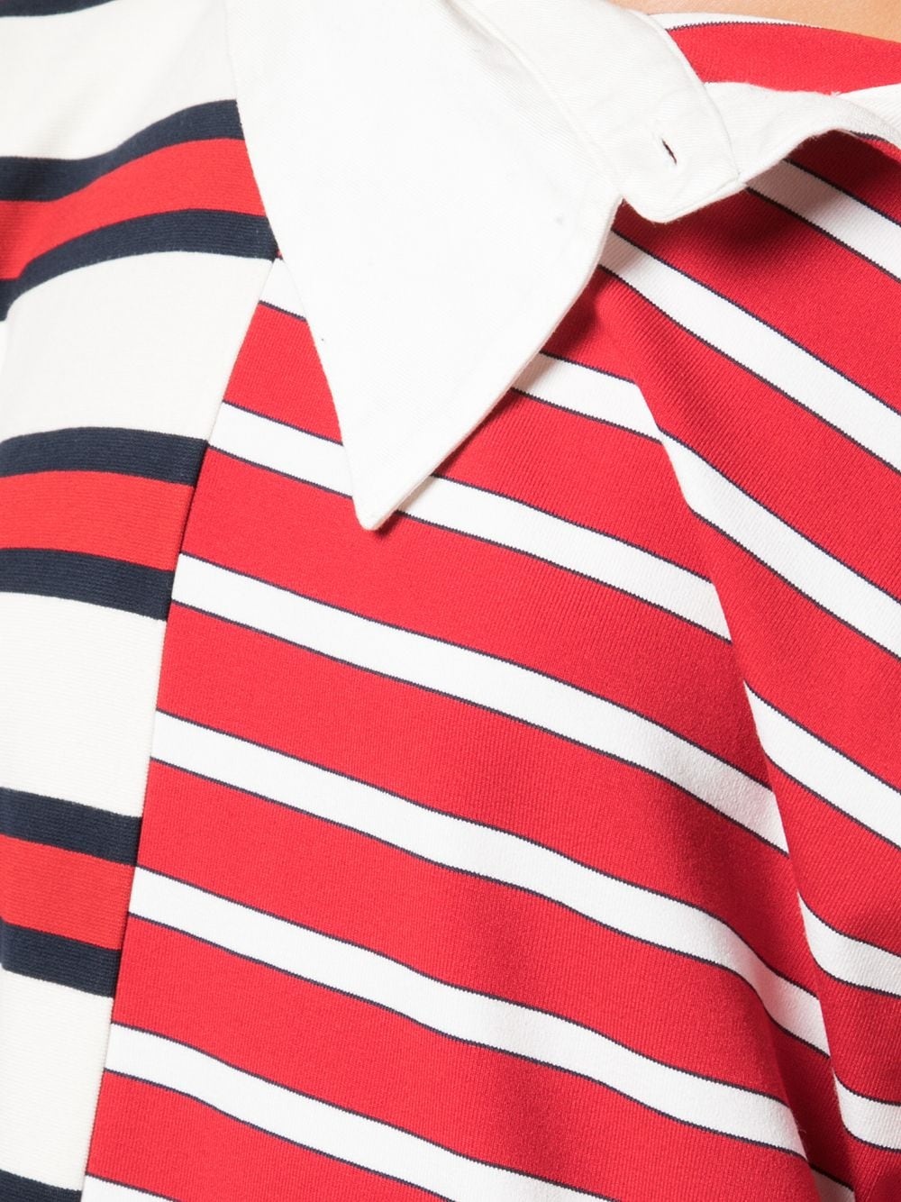 striped shift rugby dress - 5