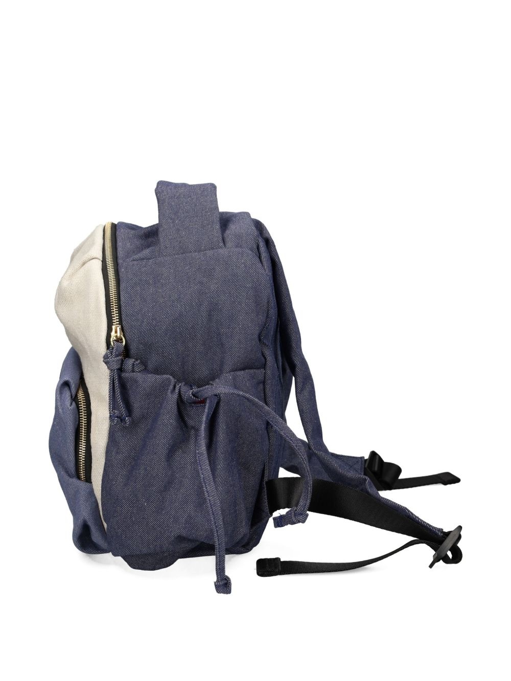 logo-embroidered backpack - 3