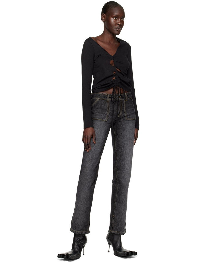 AVAVAV Black Pony Pant Jeans outlook
