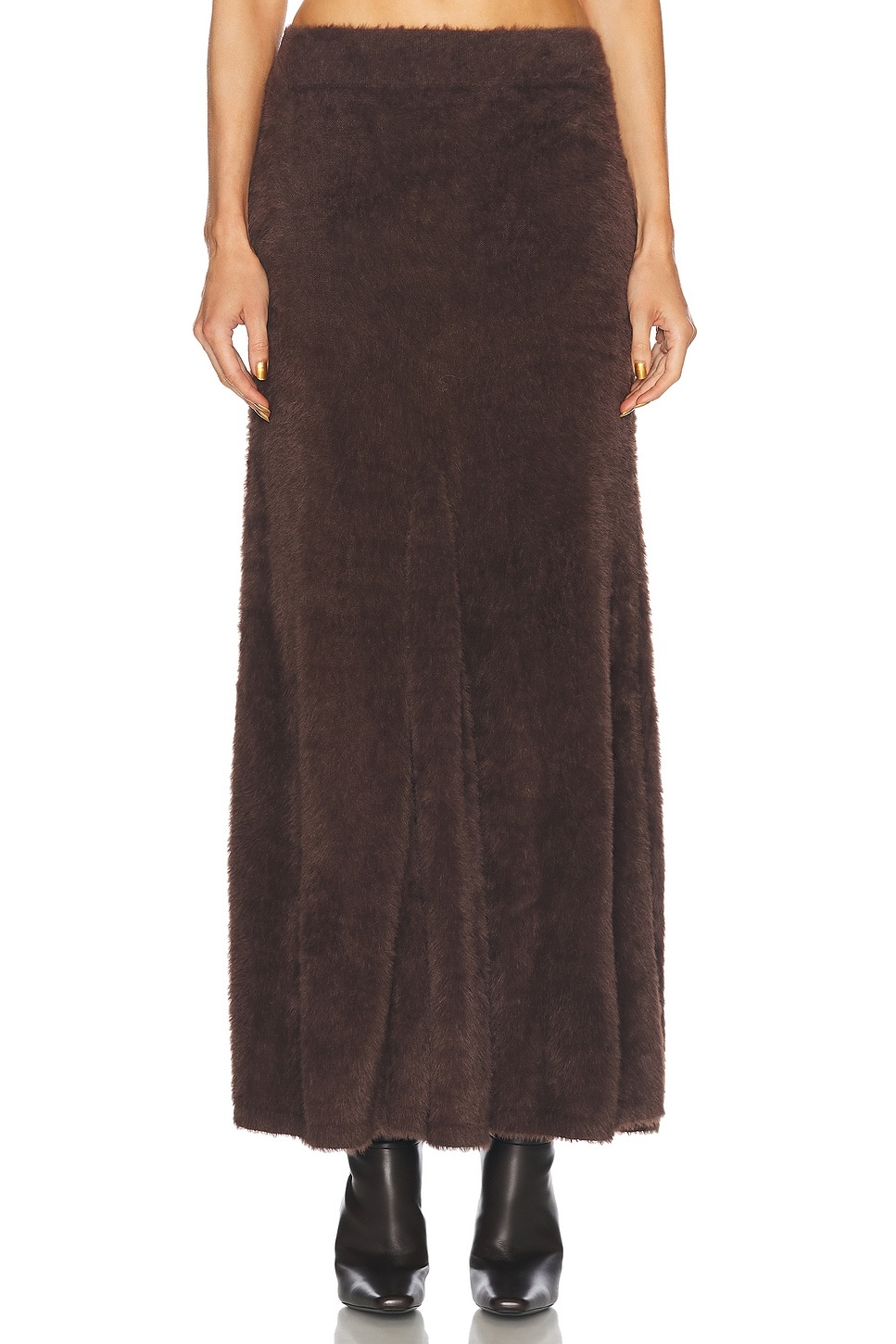 Knit Maxi Skirt - 1