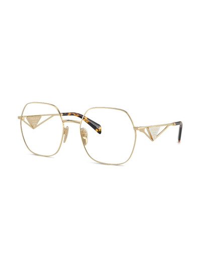Prada round-frame glasses outlook