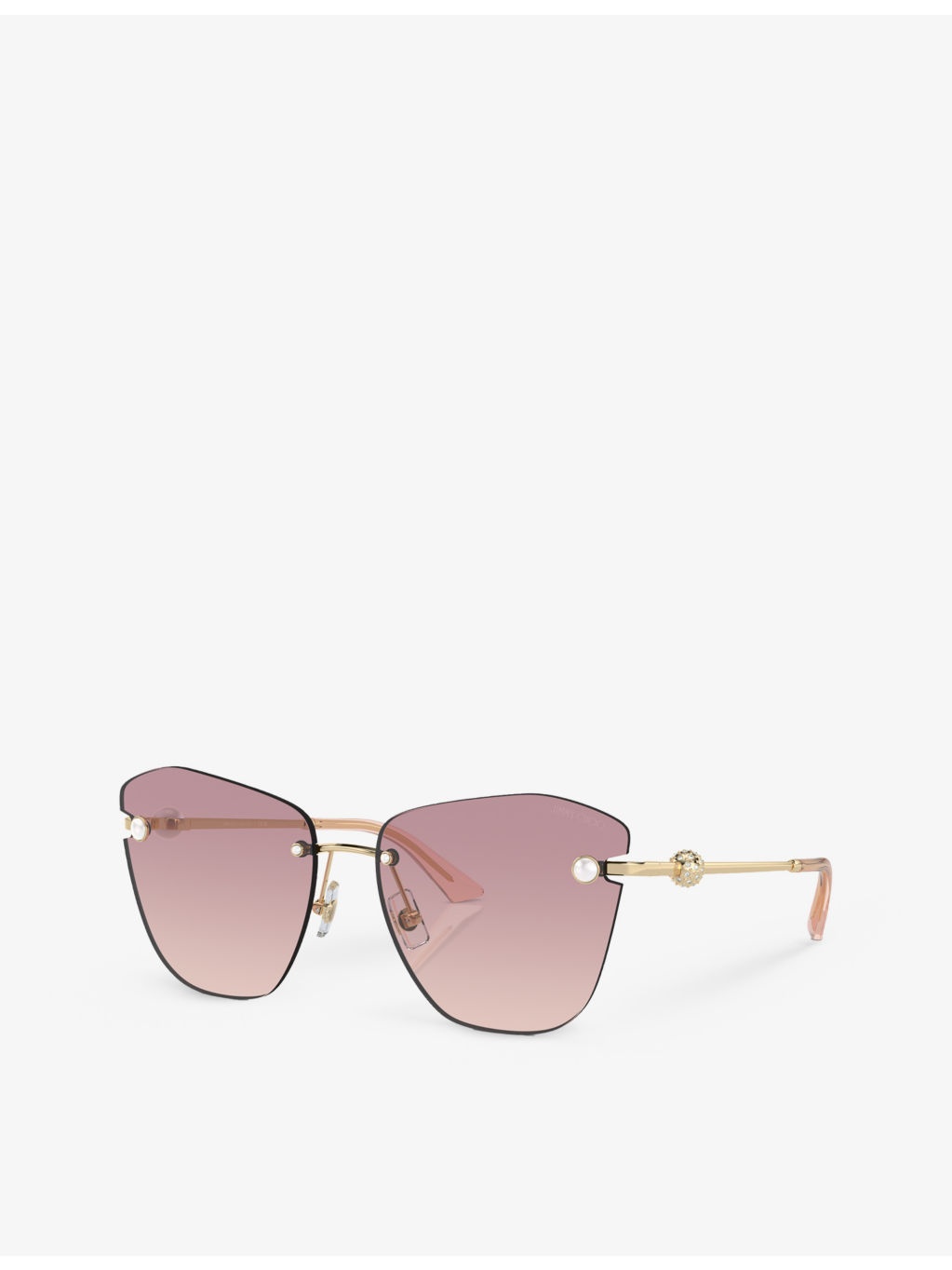 JC4004HB square-frame metal sunglasses - 2
