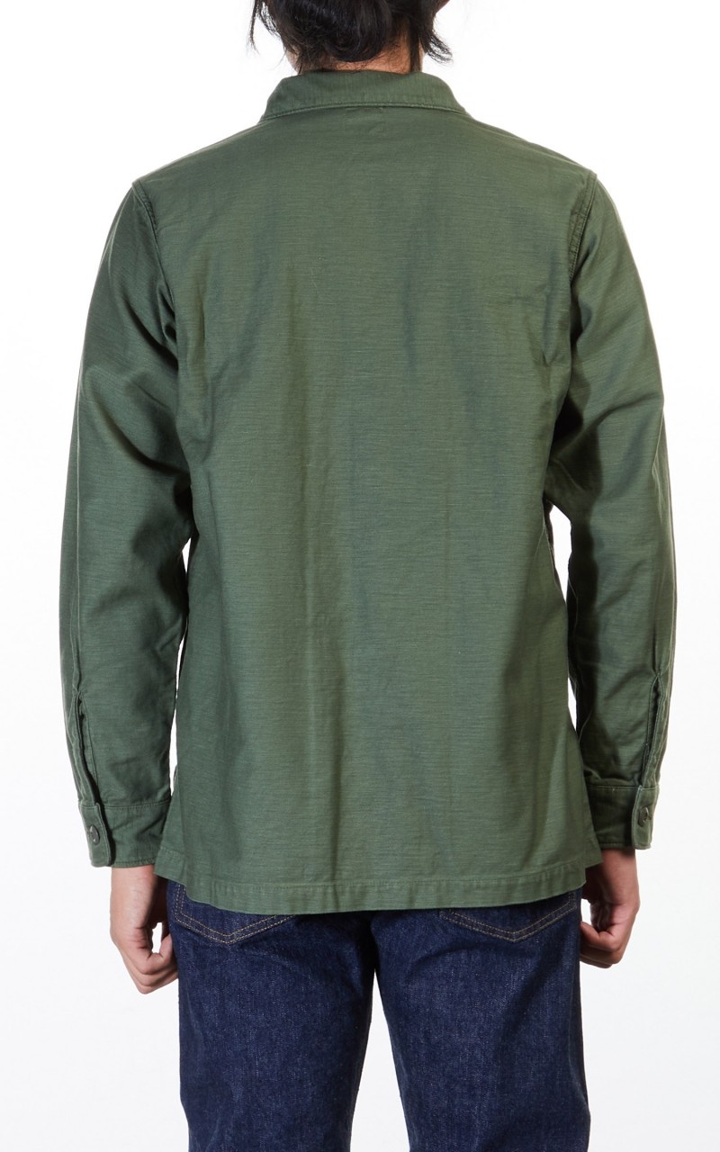 US ARMY FATIGUE SHIRT ARMY GREEN - 6