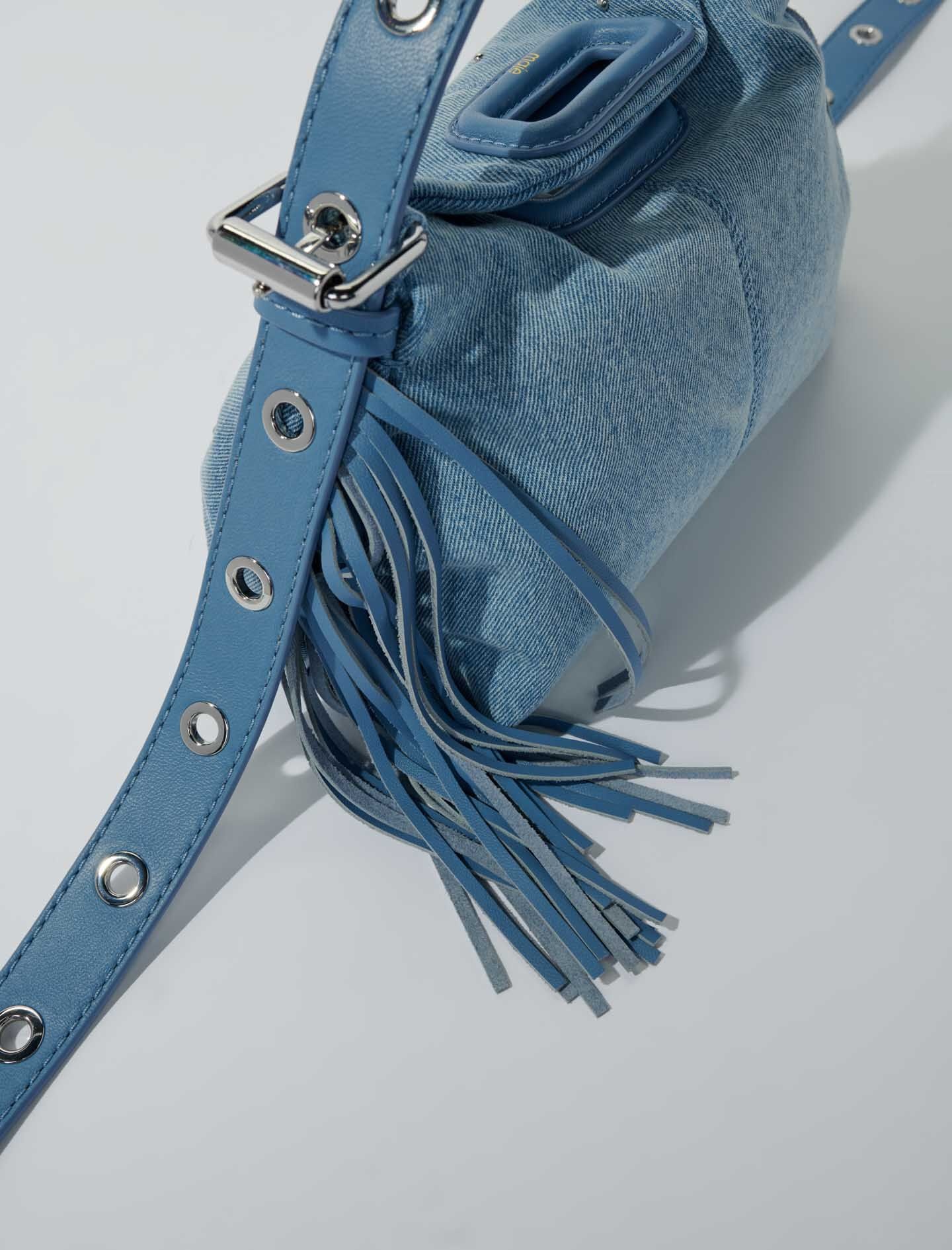 Miss M Mini denim bag - 5