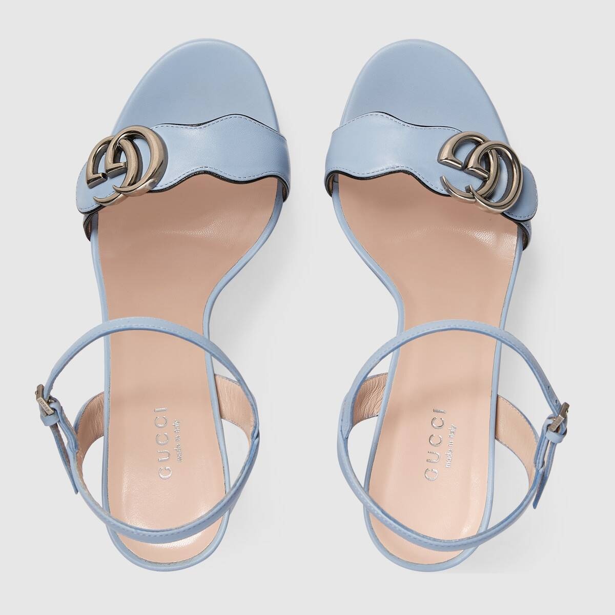 Women's platform sandal with Double G - 3