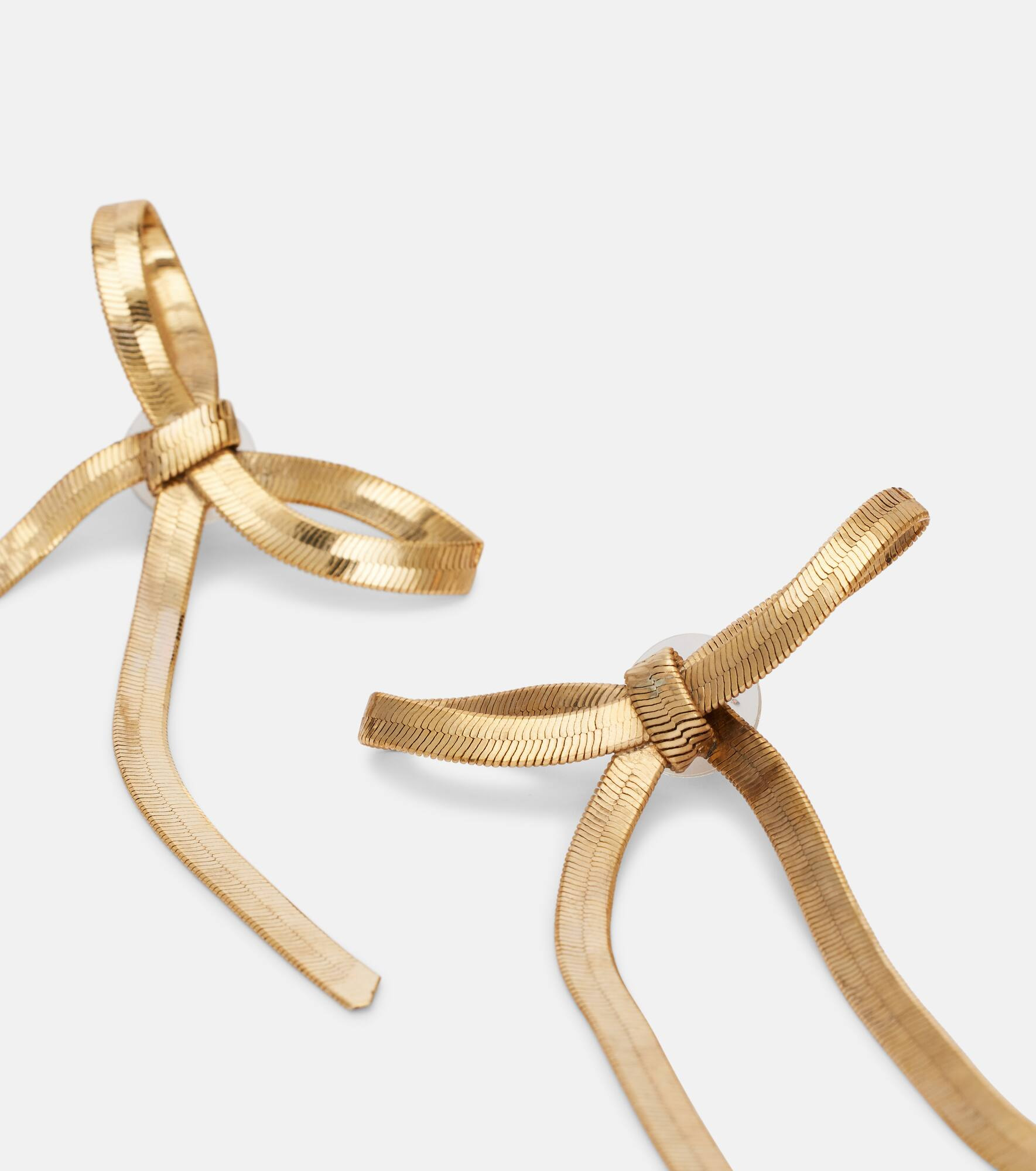 Gretta gold-plated drop earrings - 4