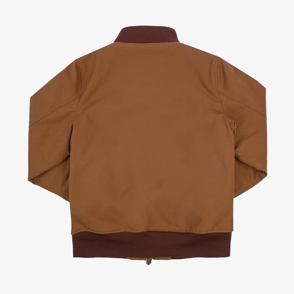 IHM-44-BRN 17oz Duck Type L-2B Flight Jacket - Brown - 5