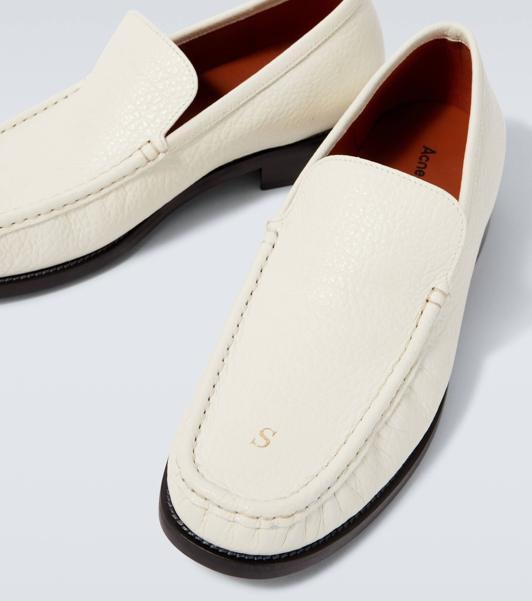 Leather loafers - 3