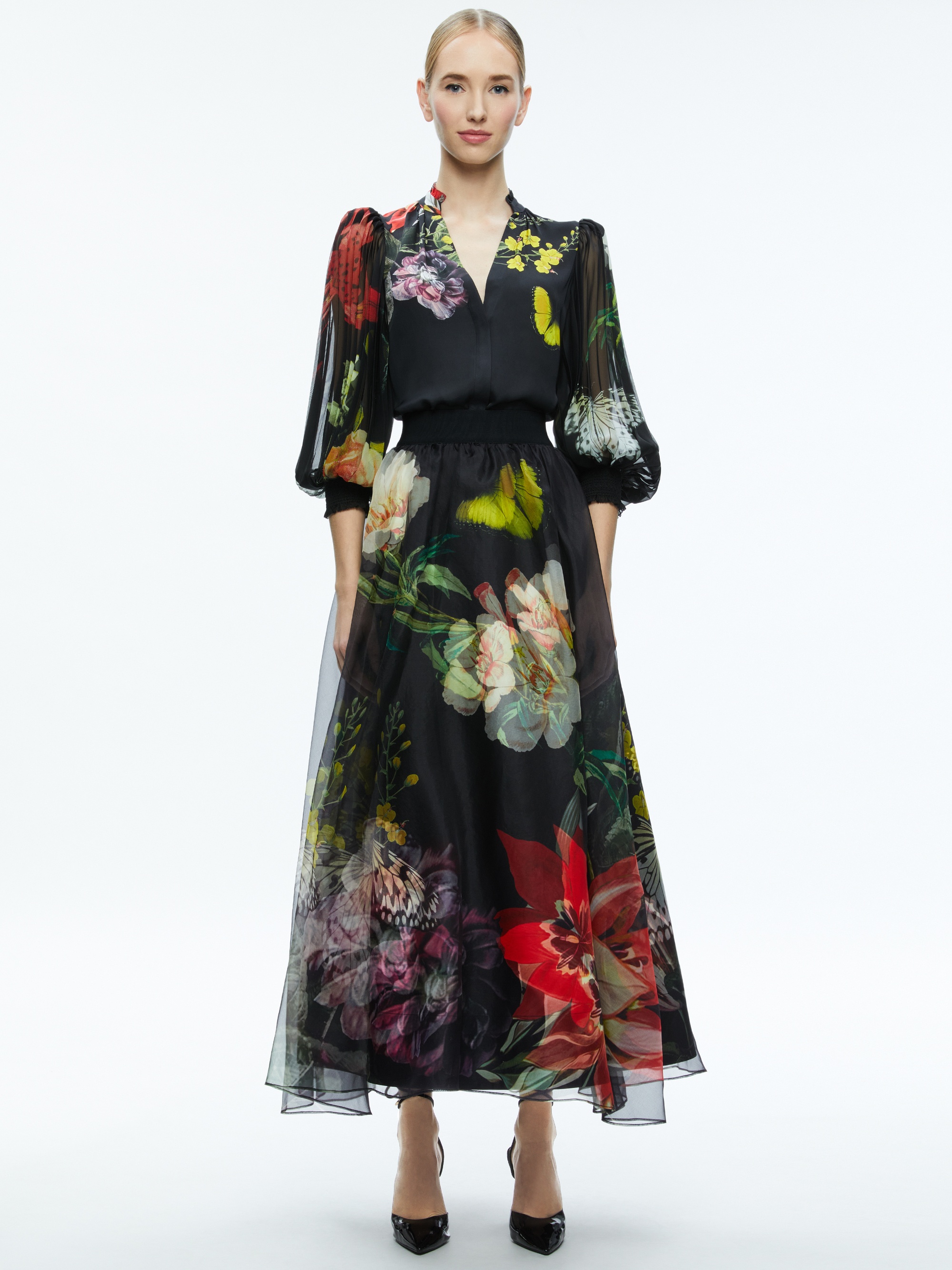 NILDA VOLUMINOUS MAXI SKIRT - 4